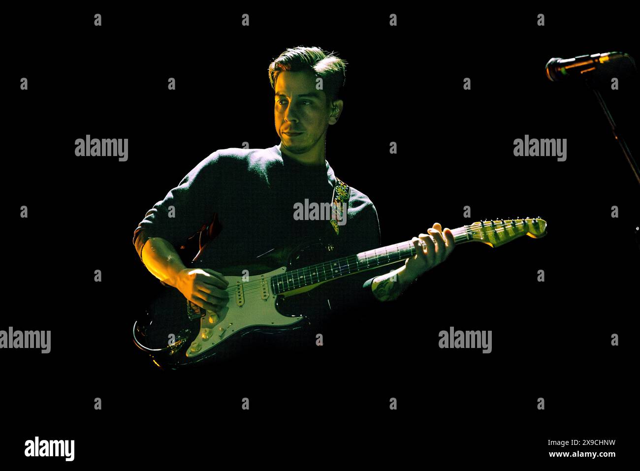 Milan, Italie, 30 mai 2024. Midwest emo band American Football se produit en direct à Alcatraz à Milan, en Italie. Crédits : Maria Laura Arturi/Alamy Live News Banque D'Images