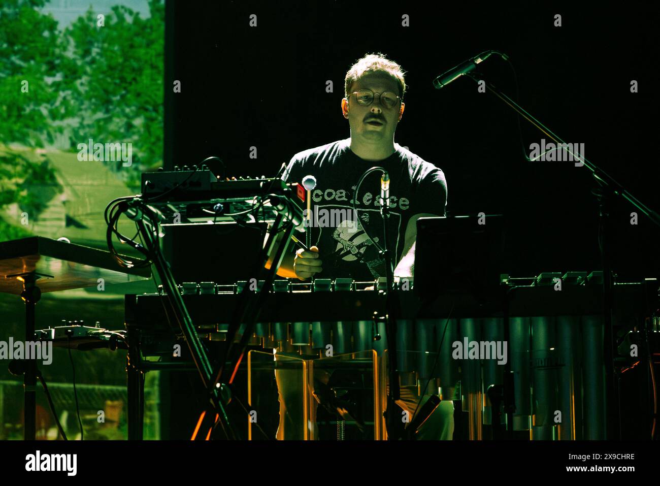 Milan, Italie, 30 mai 2024. Midwest emo band American Football se produit en direct à Alcatraz à Milan, en Italie. Crédits : Maria Laura Arturi/Alamy Live News Banque D'Images