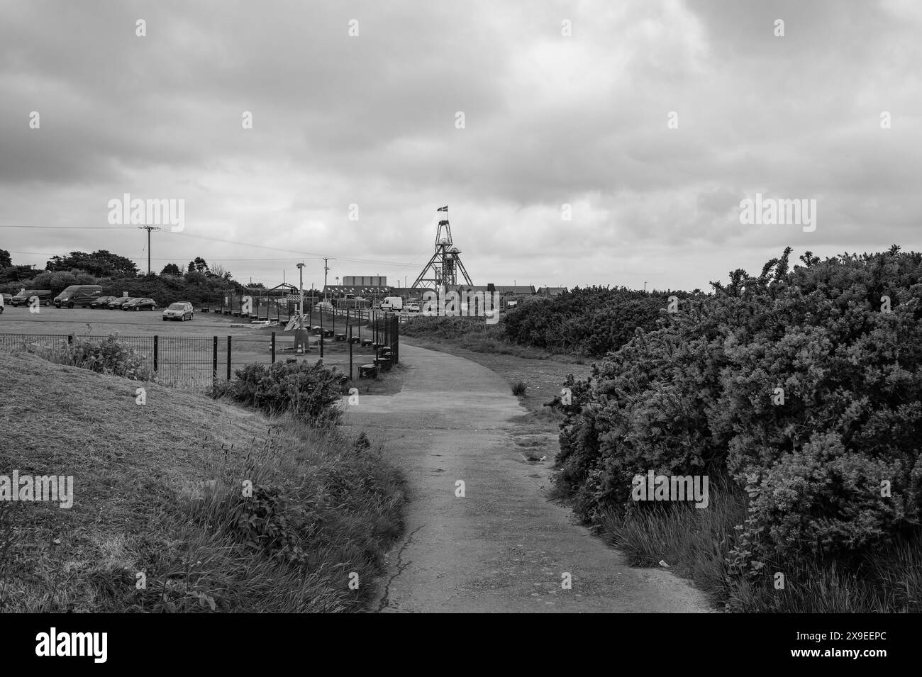 PISCINE HEARTLANDS, SITE DU PATRIMOINE MONDIAL DE CAMBORNE, MAISON DES MOTEURS MINIERS Banque D'Images