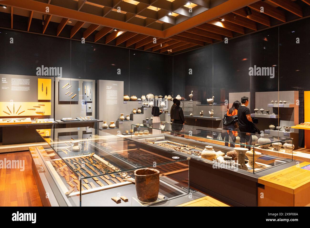 Musée National de Gyeongju, Gyeongju, Corée du Sud Banque D'Images