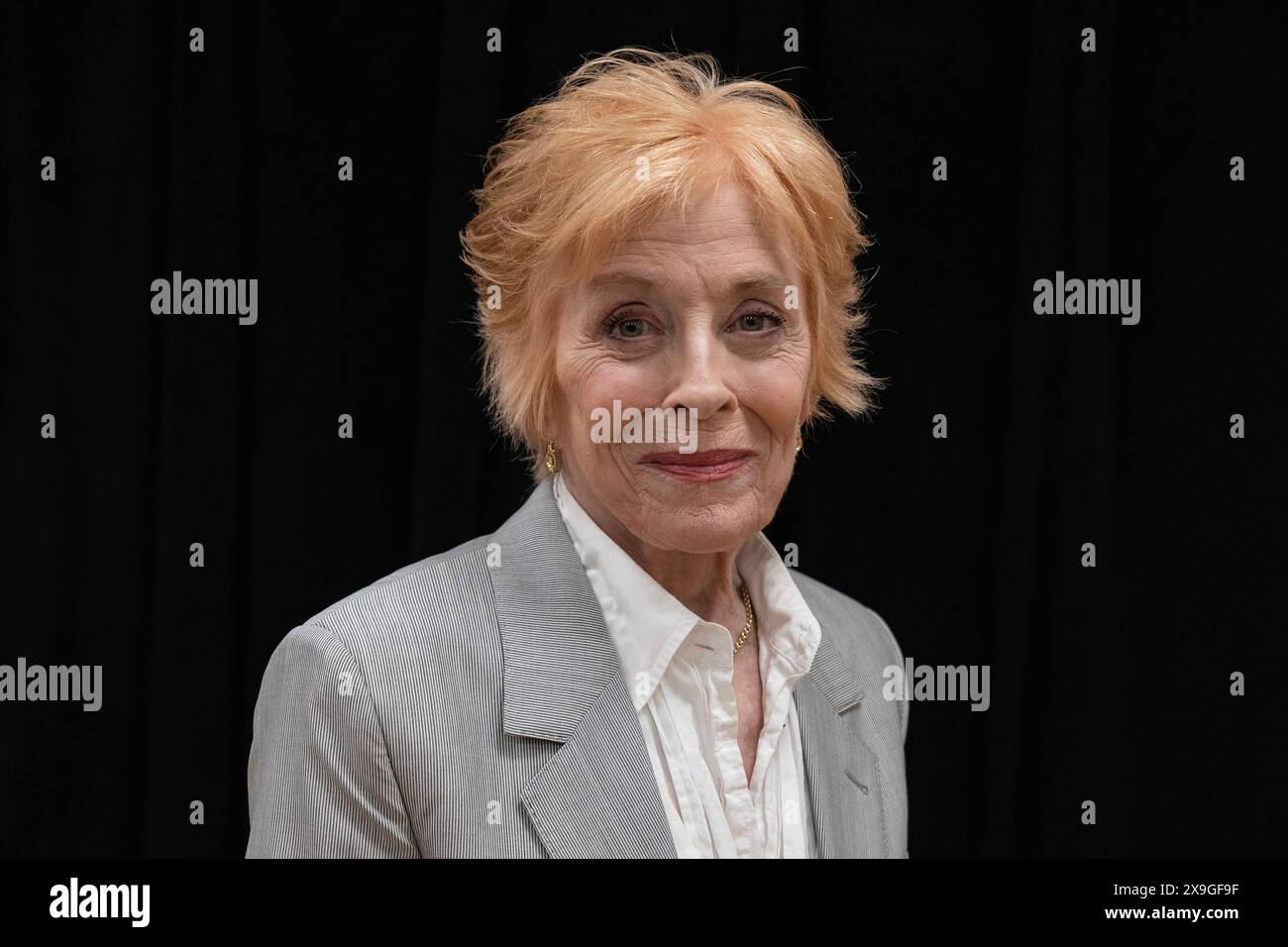 New York, États-Unis. 31 mai 2024. Holland Taylor assiste à Photocall pour une nouvelle pièce 'N/A' au Lincoln Center Theater à New York le 31 mai 2024. (Photo de Lev Radin/Sipa USA) crédit : Sipa USA/Alamy Live News Banque D'Images