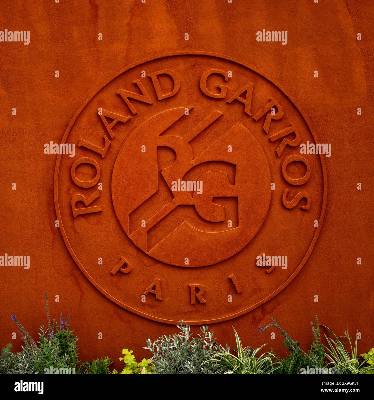 Roland Garros, 30 mai 2024 : vue générale de l'enceinte lors de l'Open de France 2024. Corleve/Mark Peterson Banque D'Images