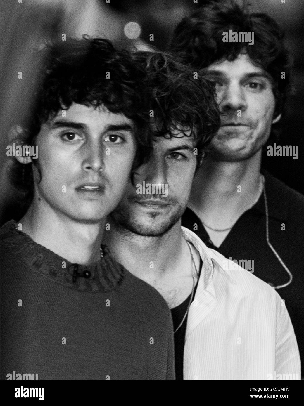 NY. 24 mai 2024. Cole Preston, Dylan Minnette, Braeden Lemasters, Wallows sur scène pour NBC Today Show concert Series with Wallows, Rockefeller Plaza, New York, NY, 24 mai, 2024. crédit : Simon Lindenblatt/Everett Collection/Alamy Live News Banque D'Images