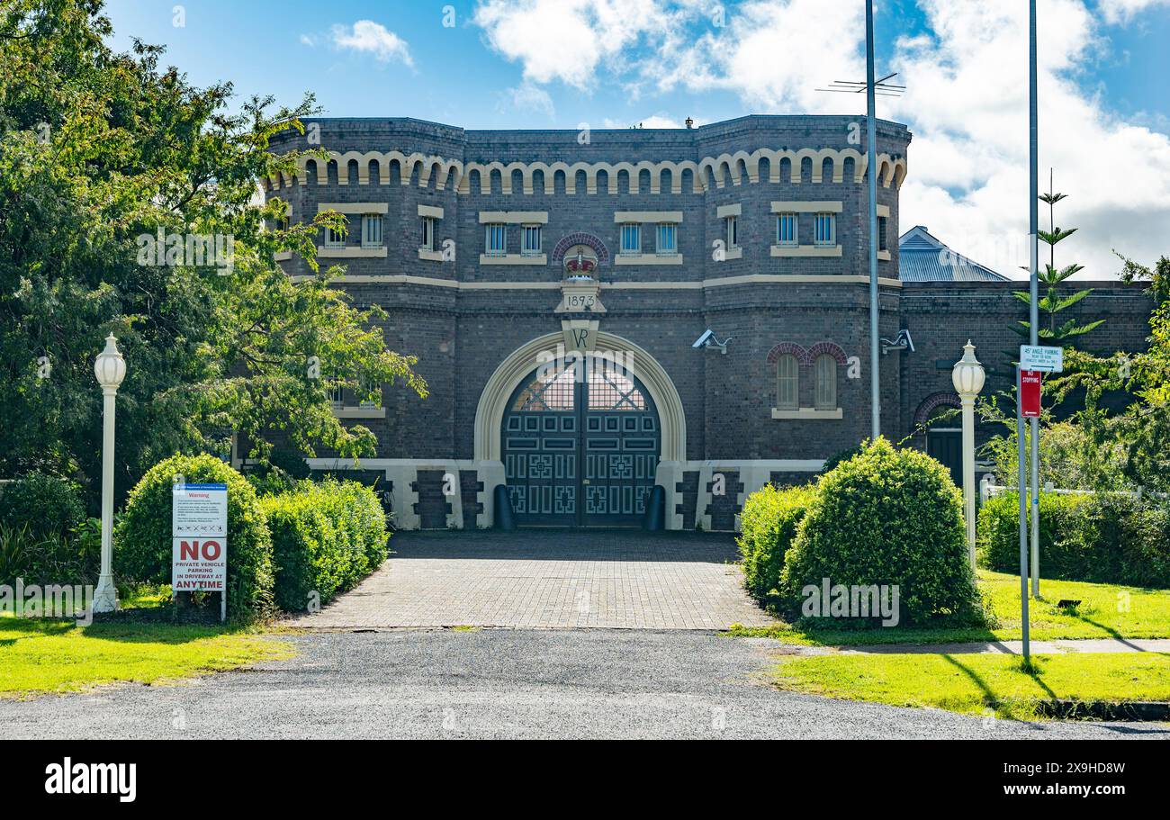 Prison historique de Grafton, Grafton, Nouvelle-Galles du Sud, Australie. Aussi connu sous le nom de Centre correctionnel de Grafton et Centre de prise en charge et de transition de Grafton, maintenant fermé Banque D'Images