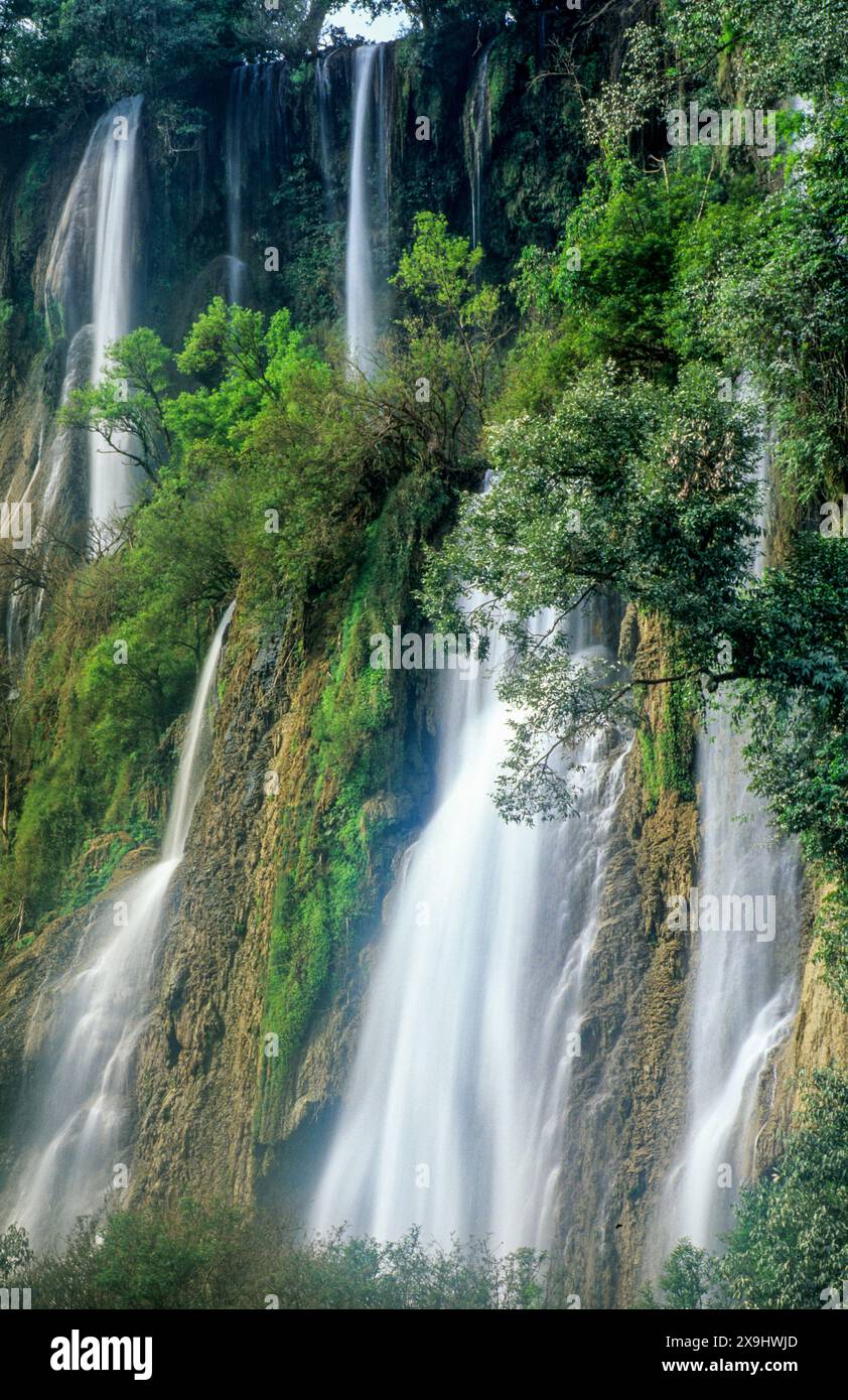 Thi Lo Su Waterfall Banque D'Images