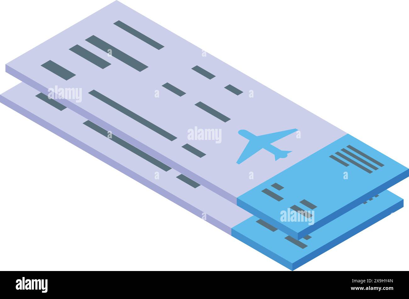 Illustration isométrique détaillée de piste d'aéroport avec avion, terminal et conception vectorielle pour l'infrastructure aéronautique et le voyage. Vue aérienne graphique de la piste d'atterrissage plate moderne pour l'atterrissage et le départ Illustration de Vecteur