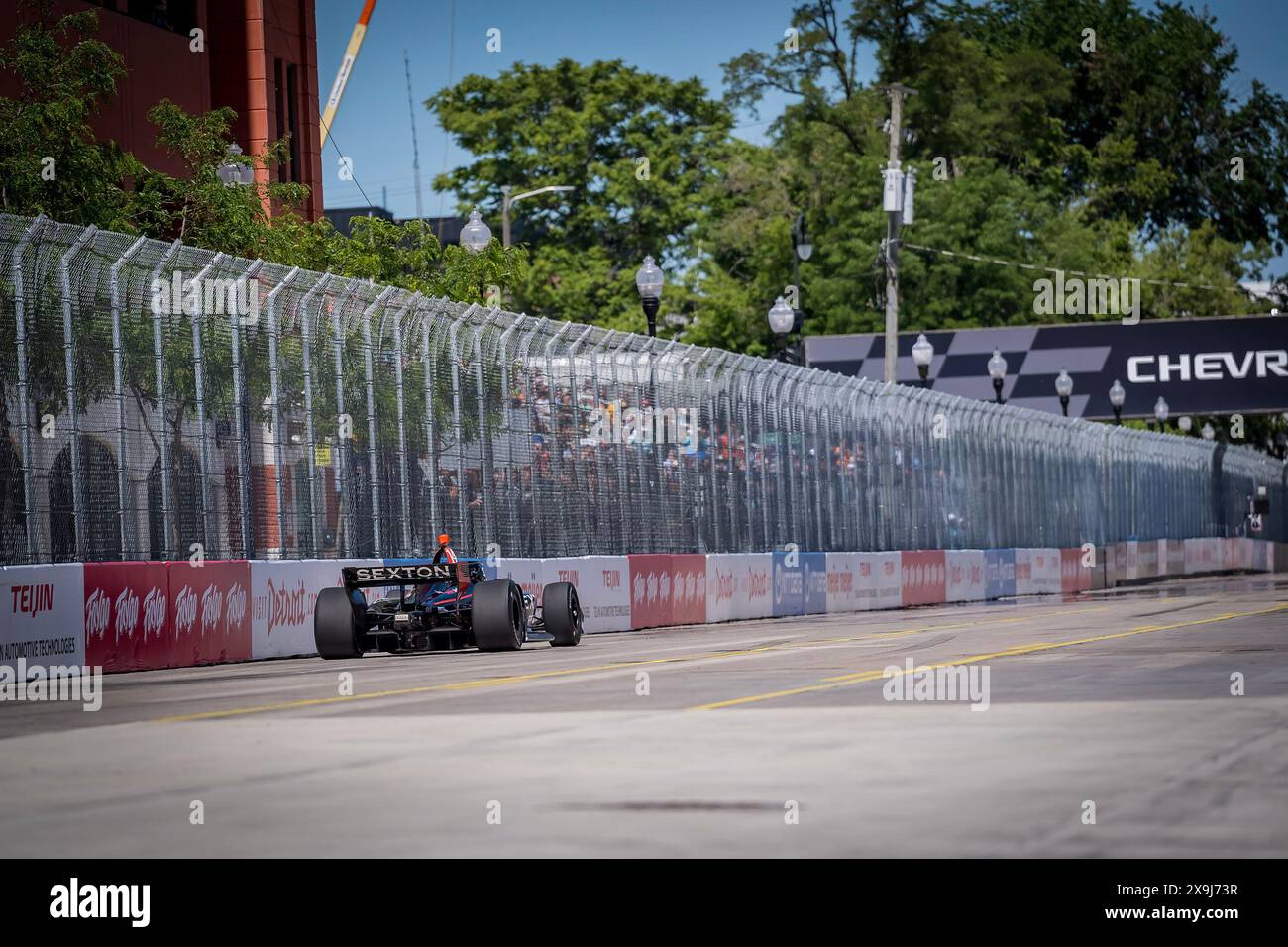 31 mai 2024, Detroit, Mi, États-Unis : le pilote de LA SÉRIE NTT INDYCAR, SANTINO FERRUCCI (14) de Woodbury, Connecticut, pratique pour le Grand Prix de Detroit dans Streets of Detroit à Detroit, mi. (Crédit image : © Walter G. Arce Sr./ASP via ZUMA Press Wire) USAGE ÉDITORIAL SEULEMENT! Non destiné à UN USAGE commercial ! Banque D'Images 31 mai 2024, Detroit, Mi, États-Unis : le pilote de LA SÉRIE NTT INDYCAR, SANTINO FERRUCCI (14) de Woodbury, Connecticut, pratique pour le Grand Prix de Detroit dans Streets of Detroit à Detroit, mi. (Crédit image : © Walter G. Arce Sr./ASP via ZUMA Press Wire) USAGE ÉDITORIAL SEULEMENT! Non destiné à UN USAGE commercial ! Banque D'Images