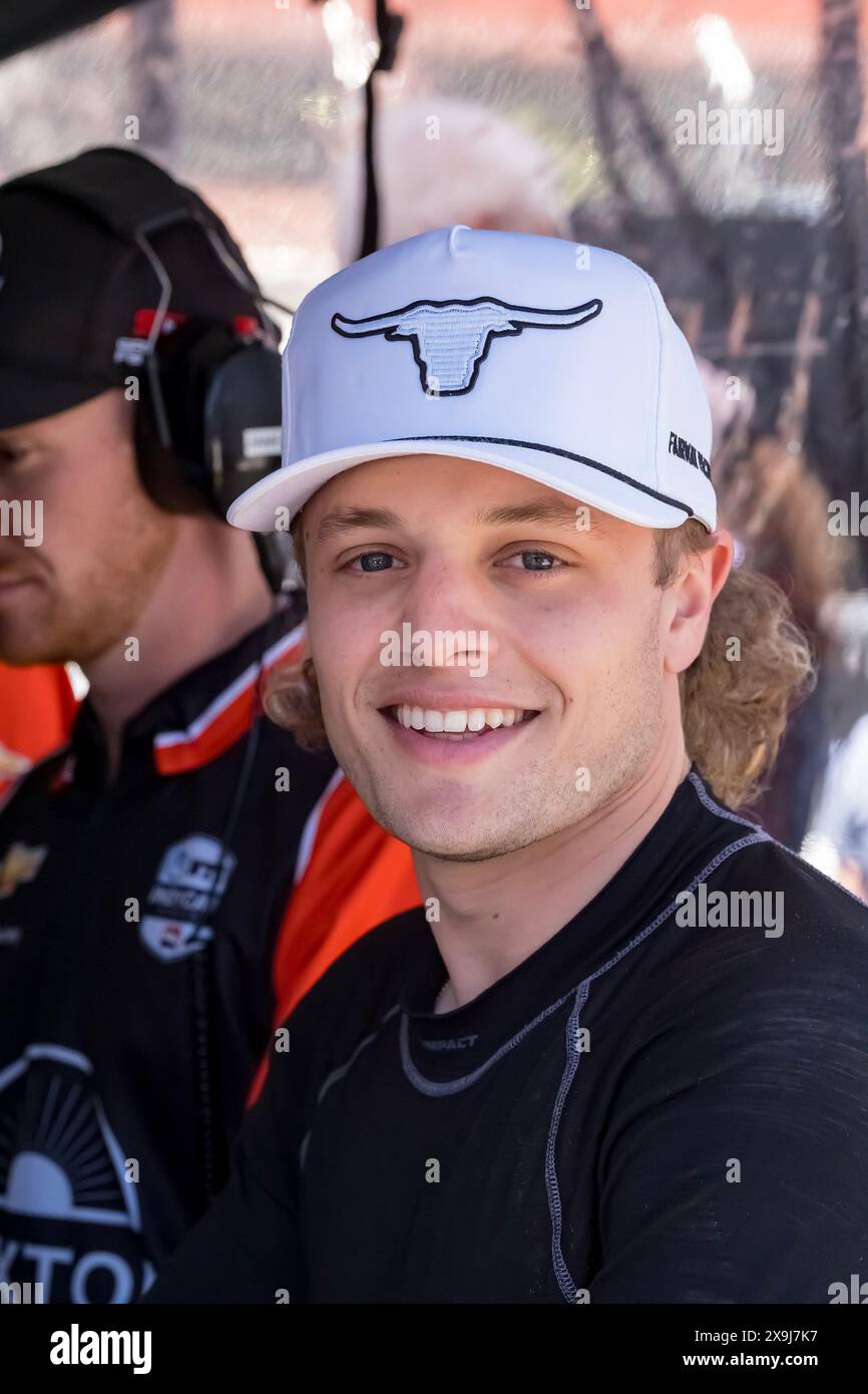 31 mai 2024, Detroit, Mi, États-Unis : SANTINO FERRUCCI (14), pilote de LA SÉRIE NTT INDYCAR de Woodbury, Connecticut, se prépare à s'entraîner pour le Grand Prix de Detroit dans les rues de Detroit à Detroit, mi. (Crédit image : © Walter G. Arce Sr./ASP via ZUMA Press Wire) USAGE ÉDITORIAL SEULEMENT! Non destiné à UN USAGE commercial ! Banque D'Images 31 mai 2024, Detroit, Mi, États-Unis : SANTINO FERRUCCI (14), pilote de LA SÉRIE NTT INDYCAR de Woodbury, Connecticut, se prépare à s'entraîner pour le Grand Prix de Detroit dans les rues de Detroit à Detroit, mi. (Crédit image : © Walter G. Arce Sr./ASP via ZUMA Press Wire) USAGE ÉDITORIAL SEULEMENT! Non destiné à UN USAGE commercial ! Banque D'Images