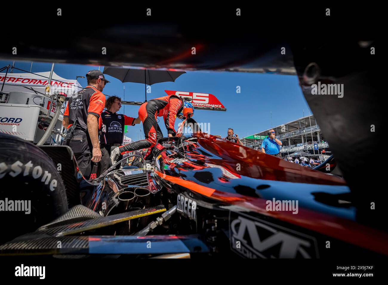 31 mai 2024, Detroit, Mi, États-Unis : SANTINO FERRUCCI (14), pilote de LA SÉRIE NTT INDYCAR de Woodbury, Connecticut, se prépare à s'entraîner pour le Grand Prix de Detroit dans les rues de Detroit à Detroit, mi. (Crédit image : © Walter G. Arce Sr./ASP via ZUMA Press Wire) USAGE ÉDITORIAL SEULEMENT! Non destiné à UN USAGE commercial ! Banque D'Images 31 mai 2024, Detroit, Mi, États-Unis : SANTINO FERRUCCI (14), pilote de LA SÉRIE NTT INDYCAR de Woodbury, Connecticut, se prépare à s'entraîner pour le Grand Prix de Detroit dans les rues de Detroit à Detroit, mi. (Crédit image : © Walter G. Arce Sr./ASP via ZUMA Press Wire) USAGE ÉDITORIAL SEULEMENT! Non destiné à UN USAGE commercial ! Banque D'Images