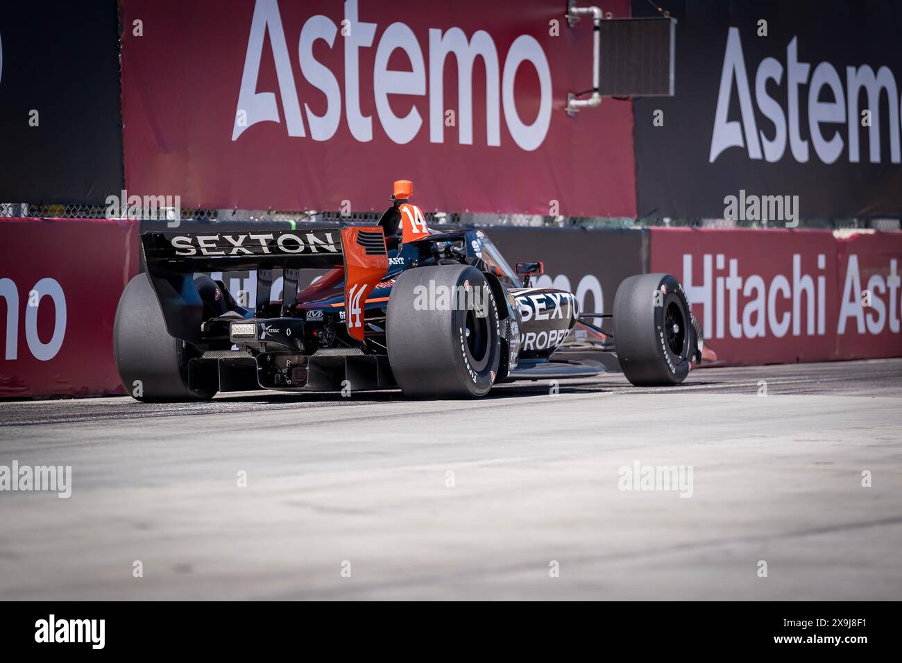 31 mai 2024, Detroit, Mi, États-Unis : le pilote de LA SÉRIE NTT INDYCAR, SANTINO FERRUCCI (14) de Woodbury, Connecticut, pratique pour le Grand Prix de Detroit dans Streets of Detroit à Detroit, mi. (Crédit image : © Walter G. Arce Sr./ASP via ZUMA Press Wire) USAGE ÉDITORIAL SEULEMENT! Non destiné à UN USAGE commercial ! Banque D'Images 31 mai 2024, Detroit, Mi, États-Unis : le pilote de LA SÉRIE NTT INDYCAR, SANTINO FERRUCCI (14) de Woodbury, Connecticut, pratique pour le Grand Prix de Detroit dans Streets of Detroit à Detroit, mi. (Crédit image : © Walter G. Arce Sr./ASP via ZUMA Press Wire) USAGE ÉDITORIAL SEULEMENT! Non destiné à UN USAGE commercial ! Banque D'Images