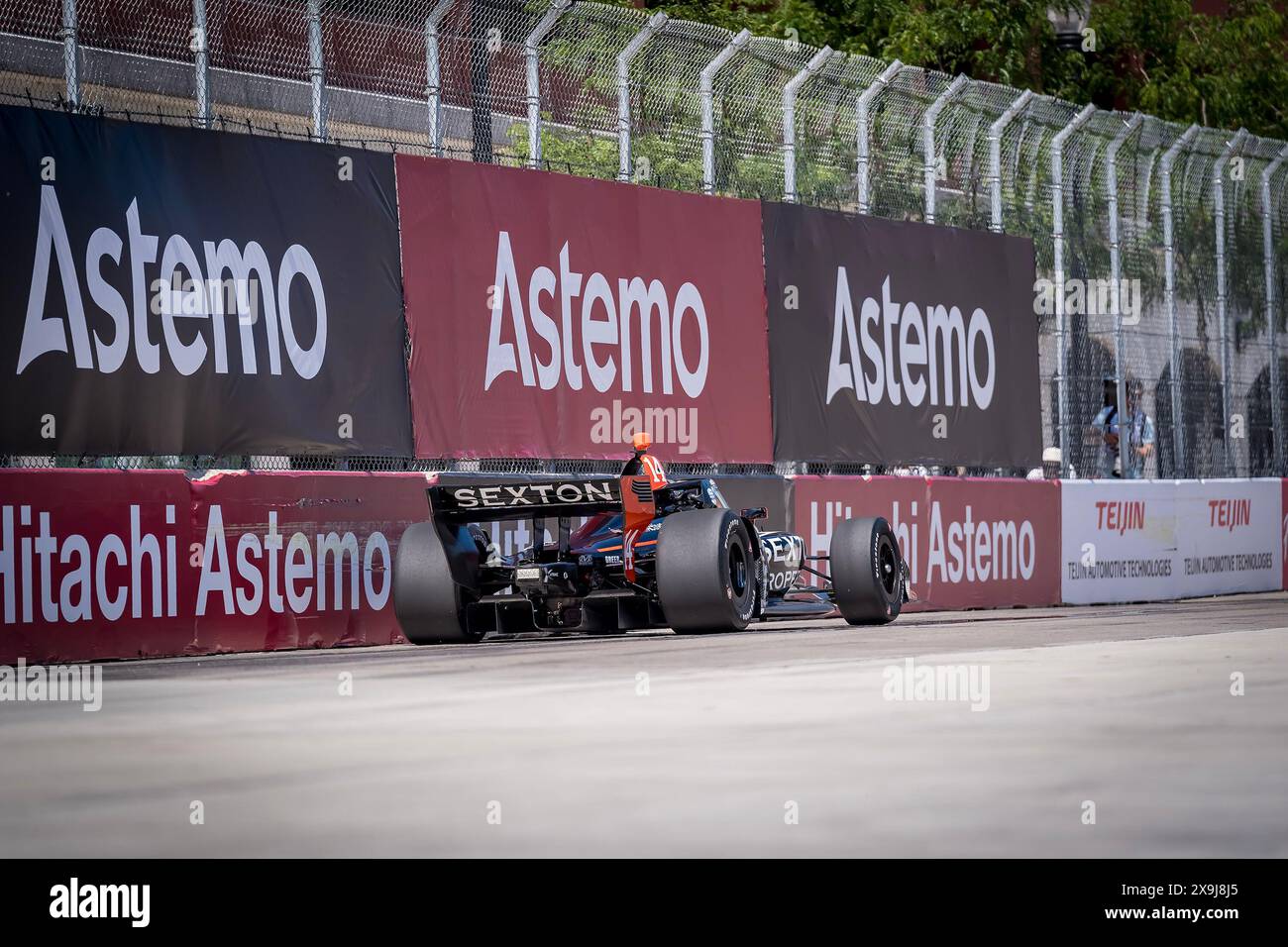 31 mai 2024, Detroit, Mi, États-Unis : le pilote de LA SÉRIE NTT INDYCAR, SANTINO FERRUCCI (14) de Woodbury, Connecticut, pratique pour le Grand Prix de Detroit dans Streets of Detroit à Detroit, mi. (Crédit image : © Walter G. Arce Sr./ASP via ZUMA Press Wire) USAGE ÉDITORIAL SEULEMENT! Non destiné à UN USAGE commercial ! Banque D'Images 31 mai 2024, Detroit, Mi, États-Unis : le pilote de LA SÉRIE NTT INDYCAR, SANTINO FERRUCCI (14) de Woodbury, Connecticut, pratique pour le Grand Prix de Detroit dans Streets of Detroit à Detroit, mi. (Crédit image : © Walter G. Arce Sr./ASP via ZUMA Press Wire) USAGE ÉDITORIAL SEULEMENT! Non destiné à UN USAGE commercial ! Banque D'Images
