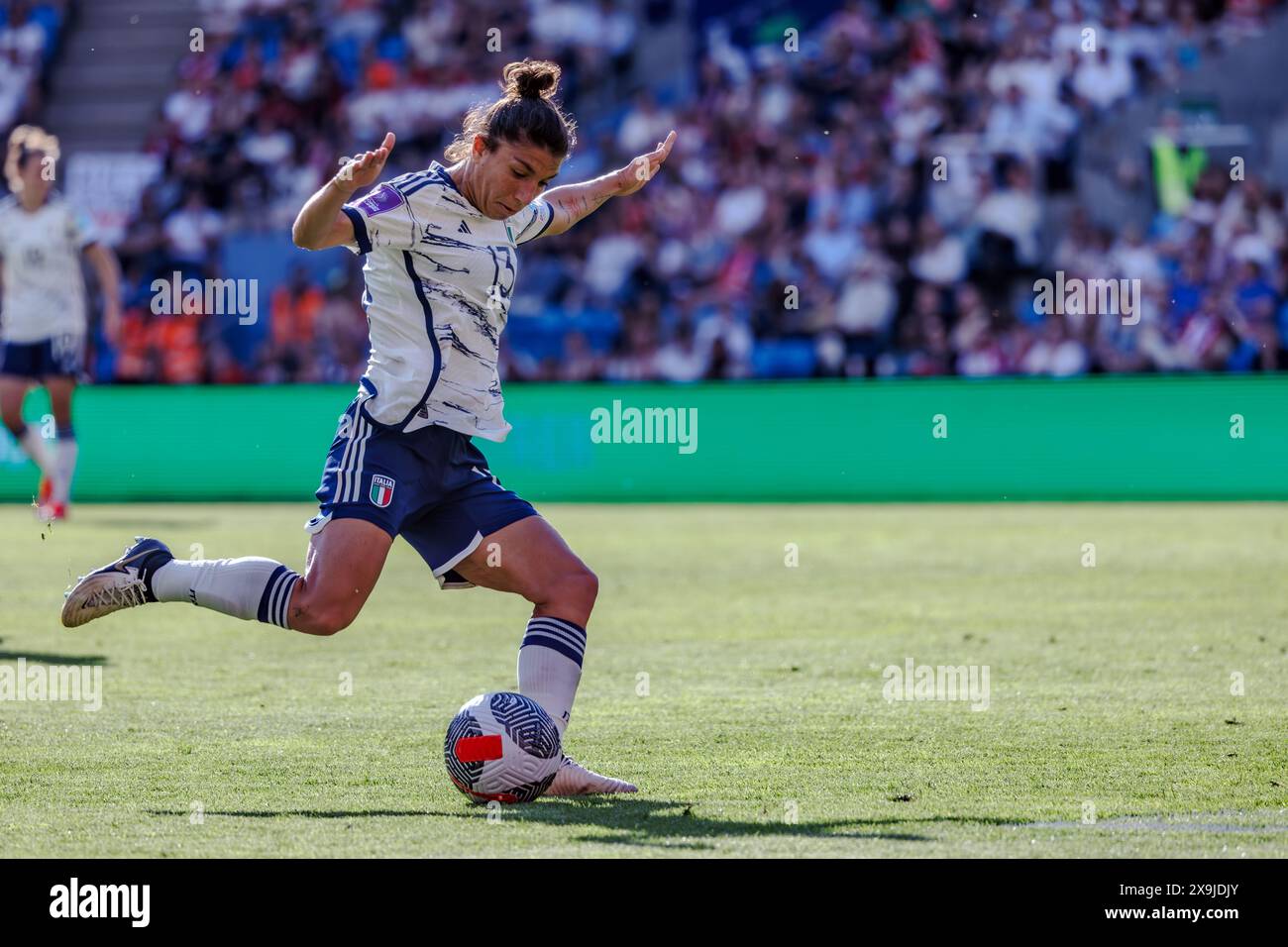 Oslo, Norvège. 31 mai 2024. ELISA Bartoli (13 ans), italienne, vue lors du match des qualifications européennes de l'UEFA entre la Norvège et l'Italie au stade Ullevaal à Oslo. (Crédit photo : Gonzales photo/Alamy Live News Banque D'Images