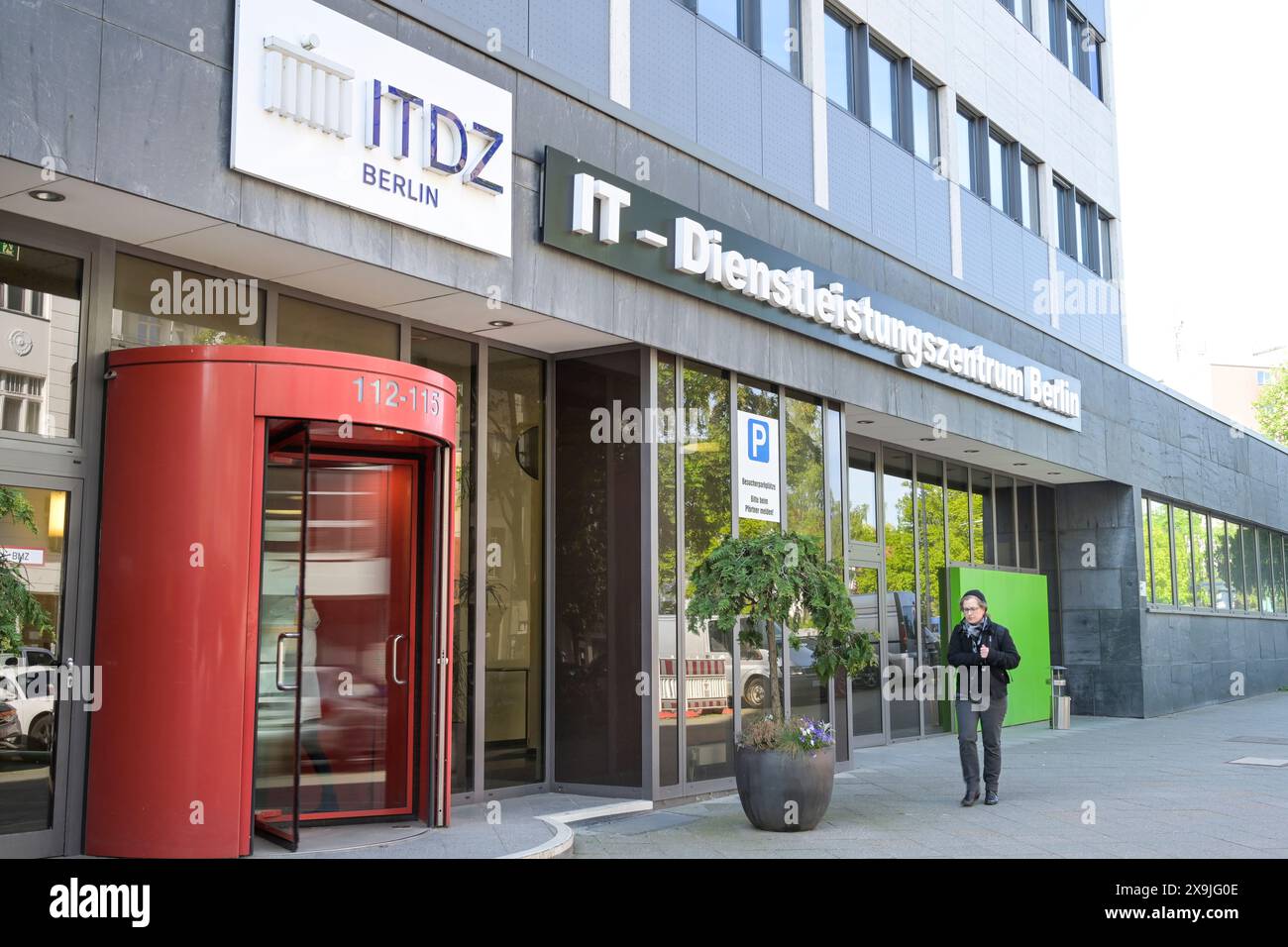 IT-Dienstleistungszentrum Berlin ITDZ, Berliner Straße, Wilmersdorf, Bezirk Charlottenburg-Wilmersdorf, Berlin, Deutschland Banque D'Images