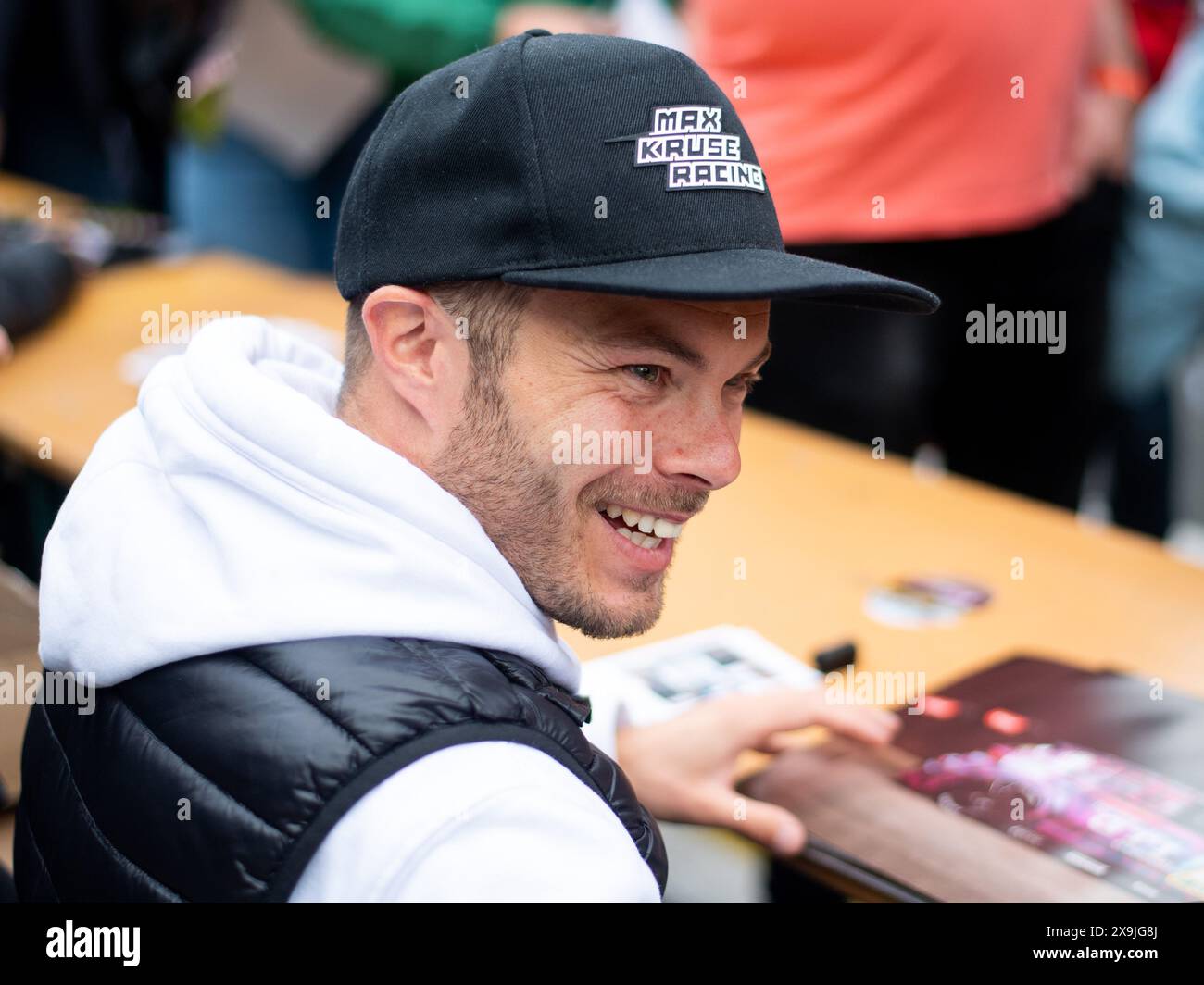 Benjamin Leuchter (Max Kruse Racing, VW Golf GTI TCR), GER, 52. ADAC Ravenol 24h Nuerburgring, 24 Stunden Rennen Qualifikation, 31.05.2023 Foto : Eibner-Pressefoto/Michael Memmler Banque D'Images