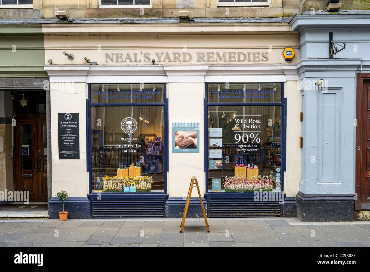 Neal's Yard Remedies Shopfront, Royal Exchange Square, Glasgow, Écosse, Royaume-Uni, Europe Banque D'Images