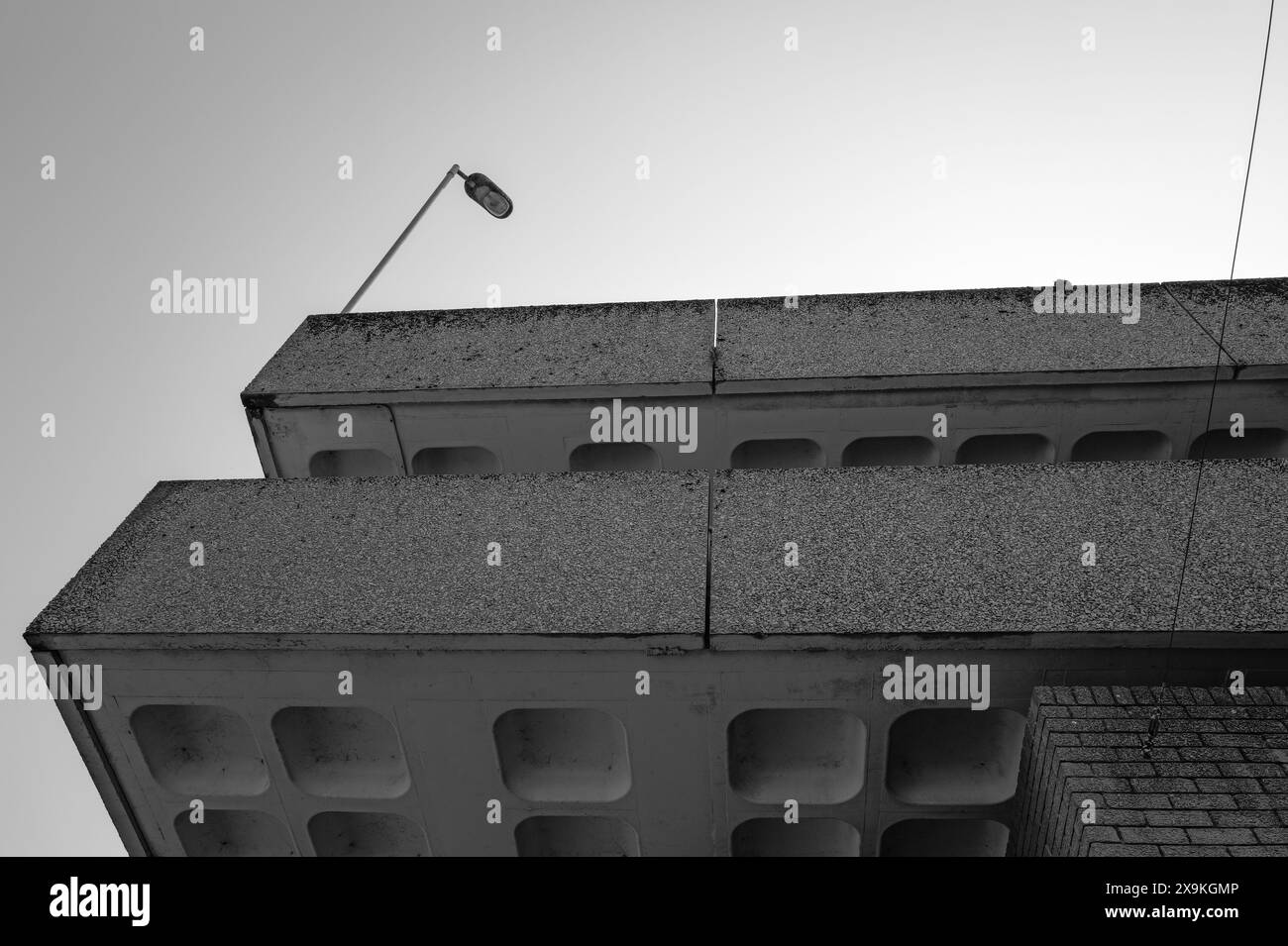 MOORFIELD À PLUSIEURS ÉTAGES PARKING CALENICK STREET TRURO TR1 2QD CORNWALL CONSTRUIT EN 1970 Banque D'Images