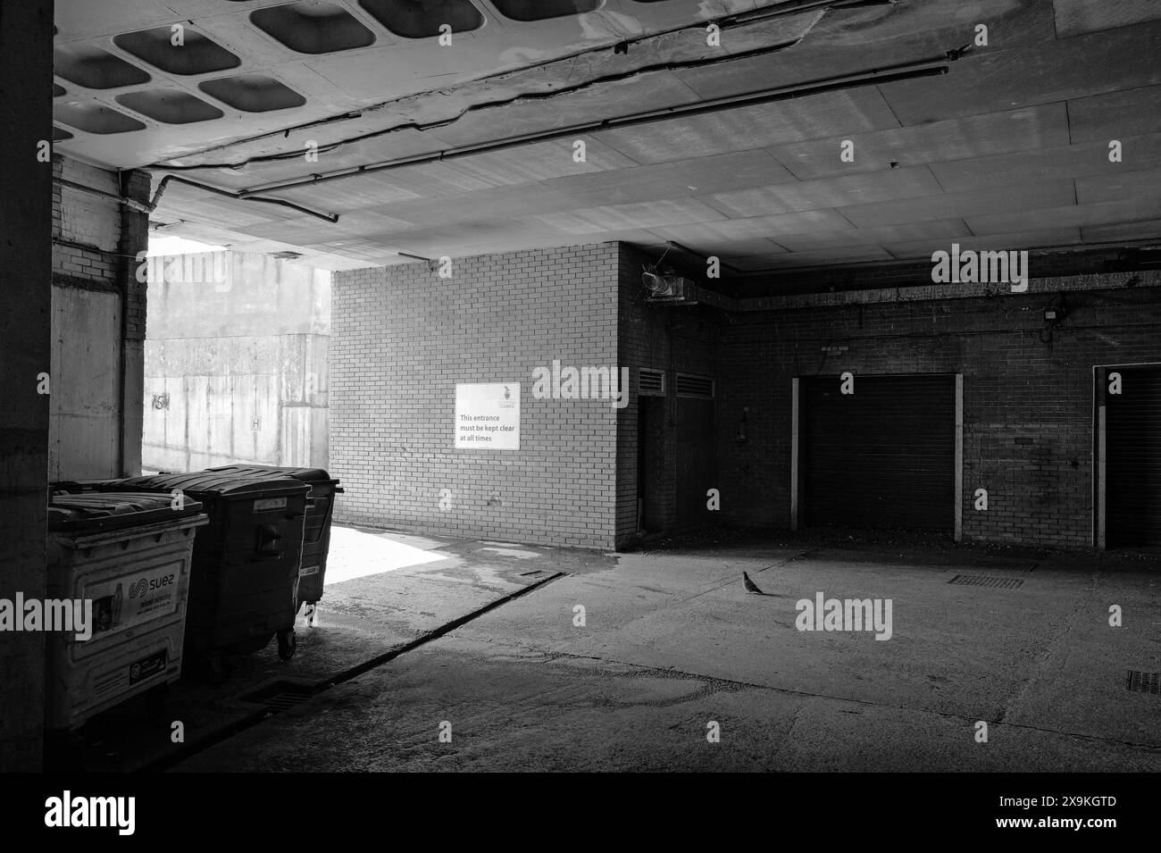 MOORFIELD À PLUSIEURS ÉTAGES PARKING CALENICK STREET TRURO TR1 2QD CORNWALL CONSTRUIT EN 1970 Banque D'Images