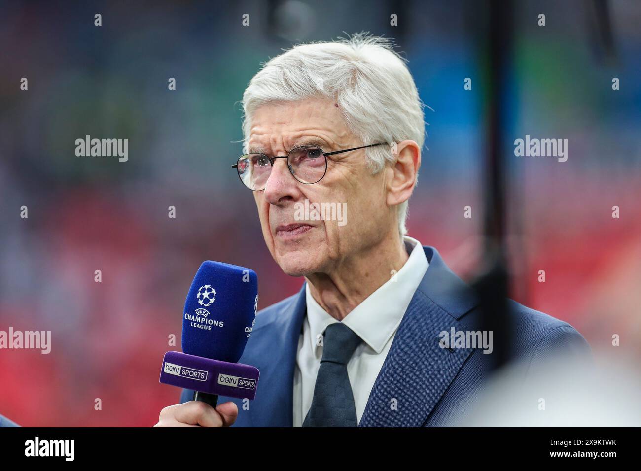 Londres, Royaume-Uni. 01 juin 2024. Arsène Wenger lors de la finale Borussia Dortmund contre Real Madrid UEFA Champions League au stade de Wembley, Londres, Angleterre, Royaume-Uni le 1er juin 2024 crédit : Every second Media/Alamy Live News Banque D'Images