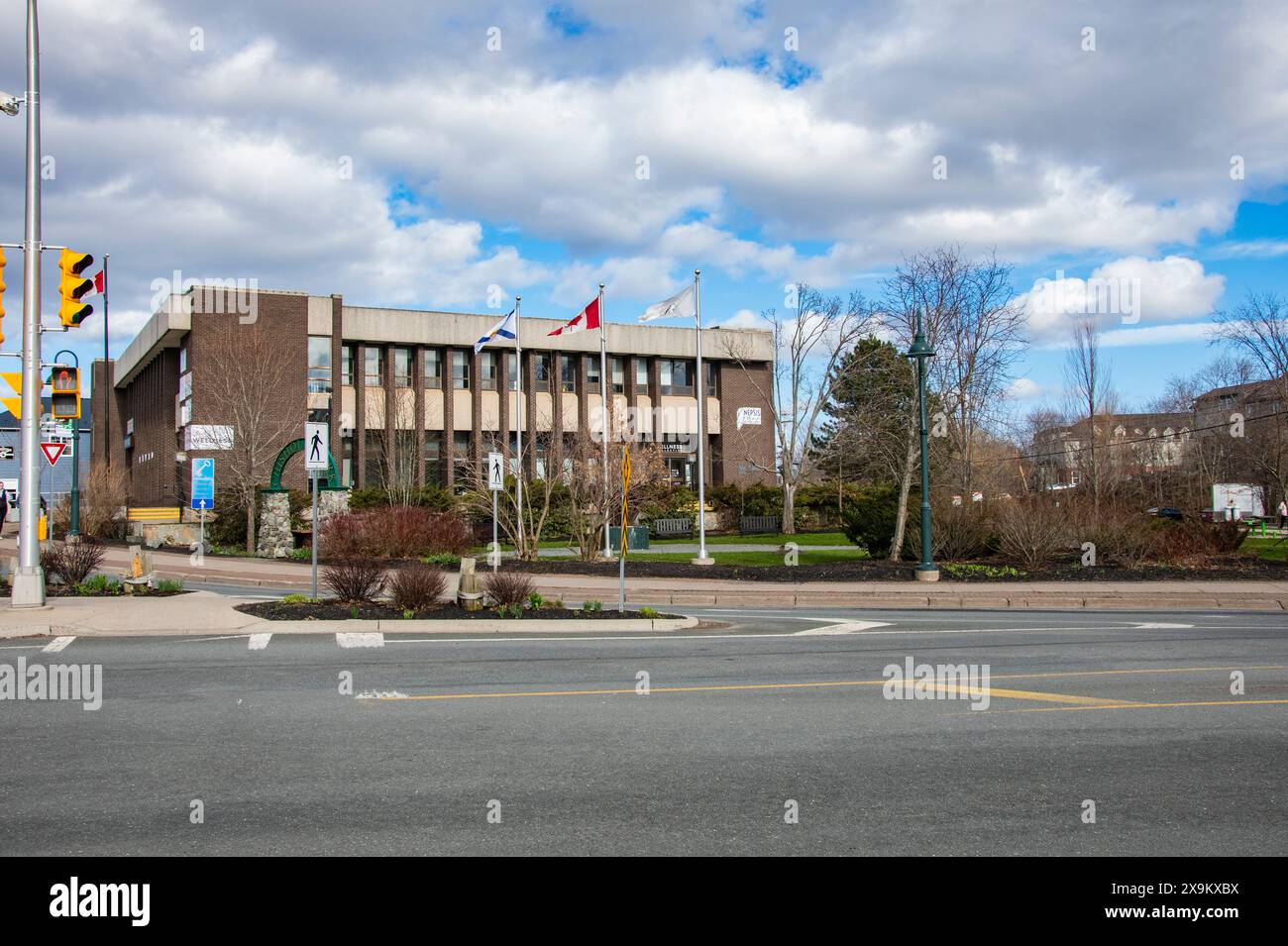 Centre-ville d'Antigonish, Nouvelle-Écosse, Canada Banque D'Images