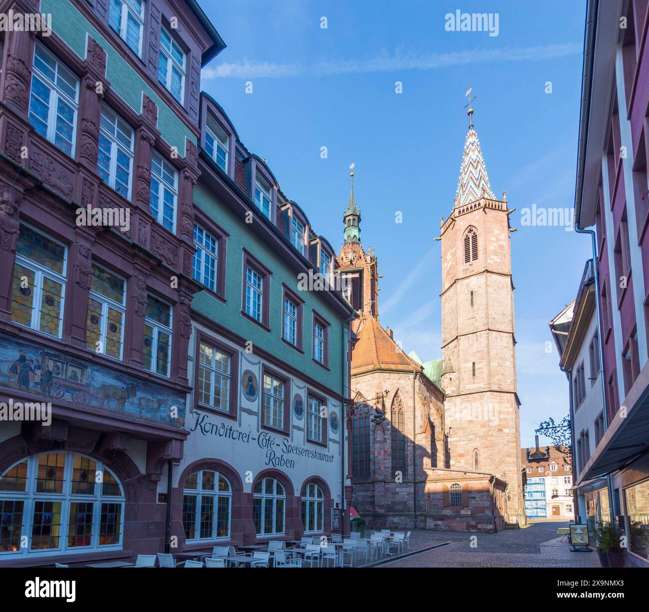 Église Villingen Minster Villingen-Schwenningen Schwarzwald, Forêt Noire Bade-Württemberg Allemagne Banque D'Images