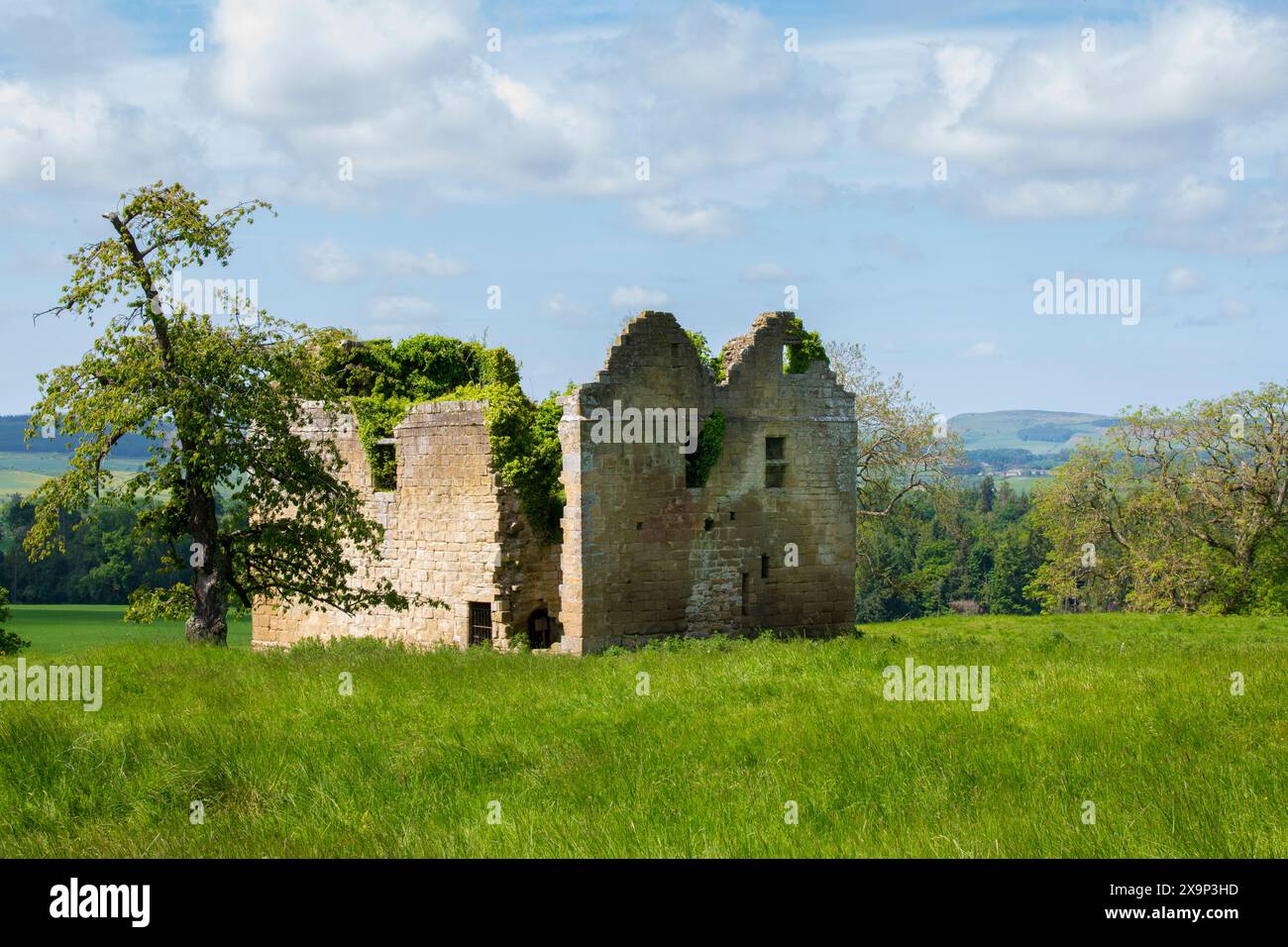 Hepburn bastle House Banque D'Images