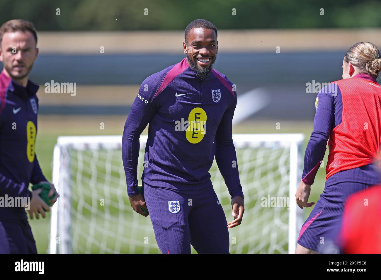 Darlington, Royaume-Uni. 02 avril 2024. L'attaquant anglais Ivan Toney lors de la conférence England Training & Media au Rockliffe Hall, Darlington, Angleterre, Royaume-Uni le 2 juin 2024 crédit : Every second Media/Alamy Live News Banque D'Images