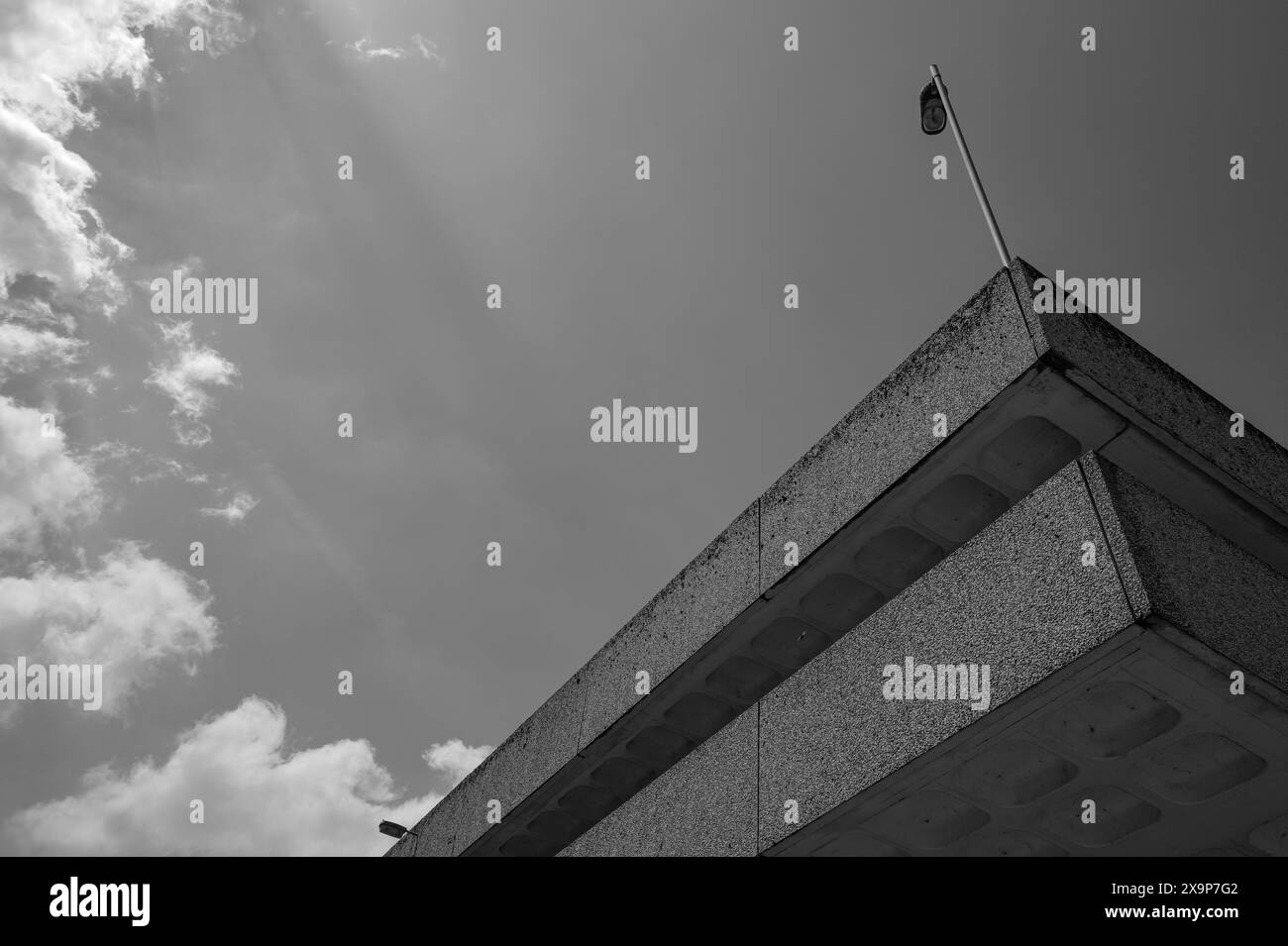 MOORFIELD À PLUSIEURS ÉTAGES PARKING CALENICK STREET TRURO TR1 2QD CORNWALL CONSTRUIT EN 1970 Banque D'Images