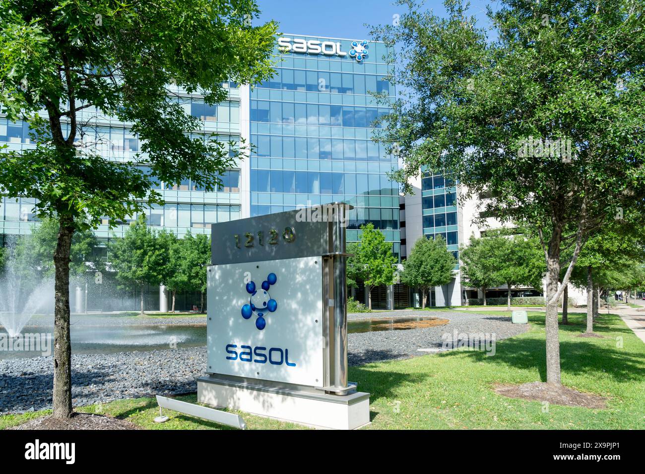 Houston, TX, États-Unis - 14 avril 2024 : Sasol North America siège social à Houston, TX, États-Unis. Banque D'Images