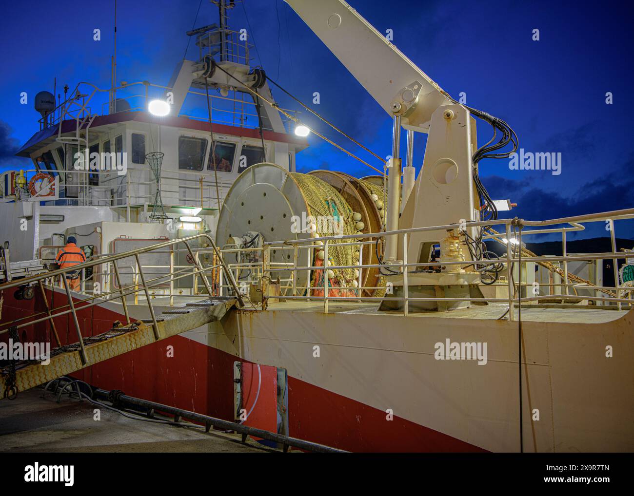 Lochinver Trawler Banque D'Images