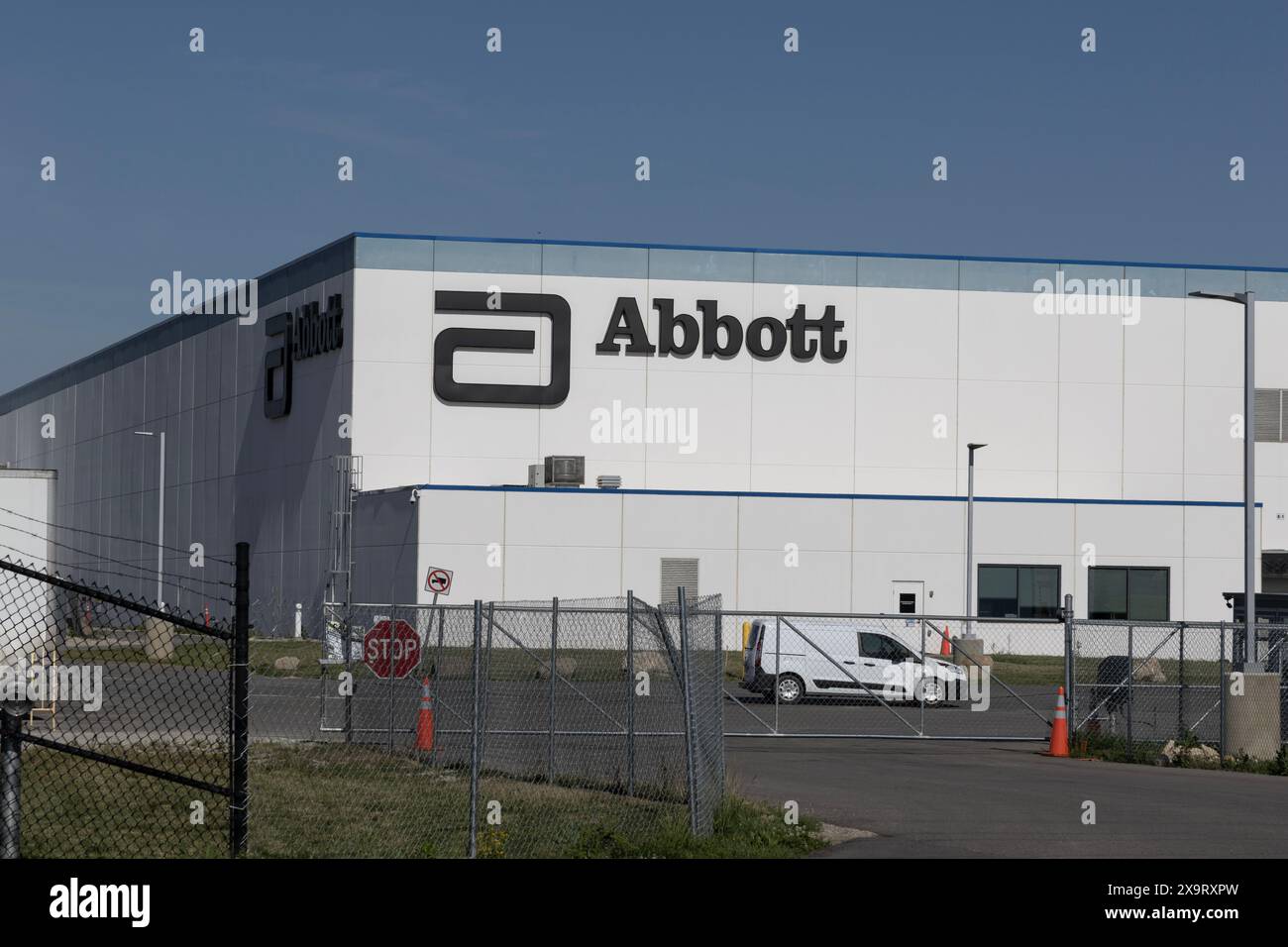 Tipp City - 31 mai 2024 : usine de fabrication de nutrition Abbott Laboratories. Abbott fabrique Ensure Products, Glucerna et PediaSure. Banque D'Images