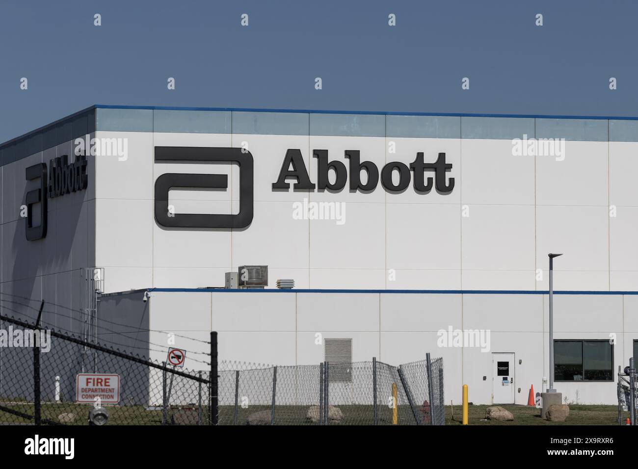 Tipp City - 31 mai 2024 : usine de fabrication de nutrition Abbott Laboratories. Abbott fabrique Ensure Products, Glucerna et PediaSure. Banque D'Images