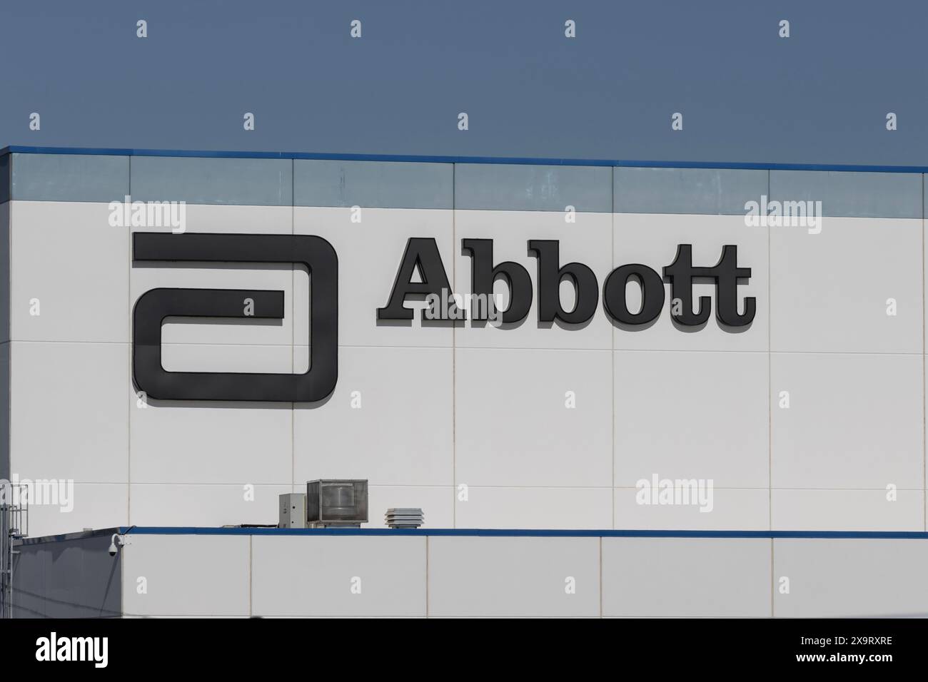 Tipp City - 31 mai 2024 : usine de fabrication de nutrition Abbott Laboratories. Abbott fabrique Ensure Products, Glucerna et PediaSure. Banque D'Images