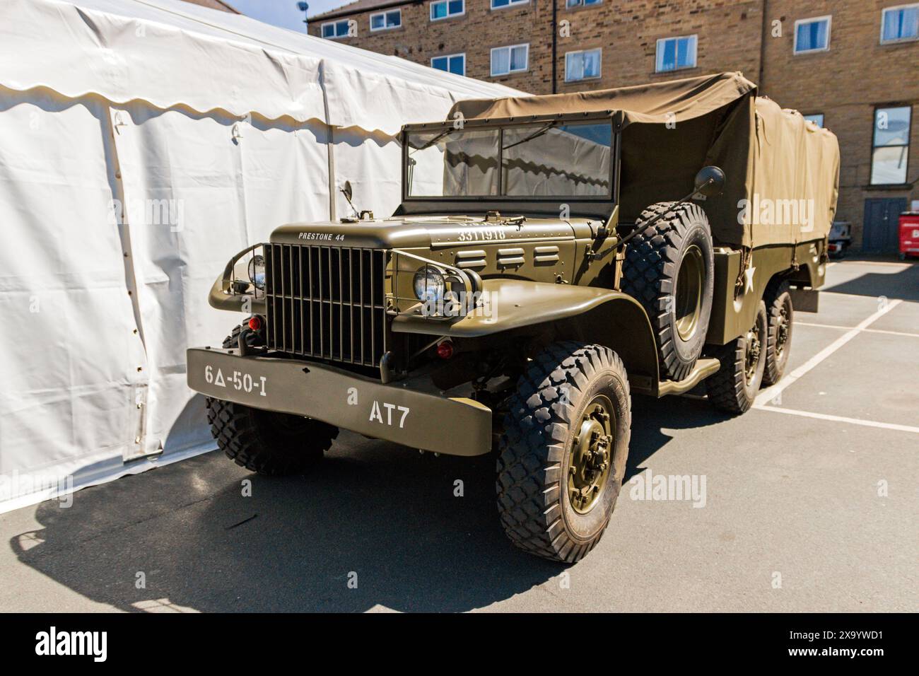 Dodge WC. Brighouse 1940's Weekend 2024. Banque D'Images