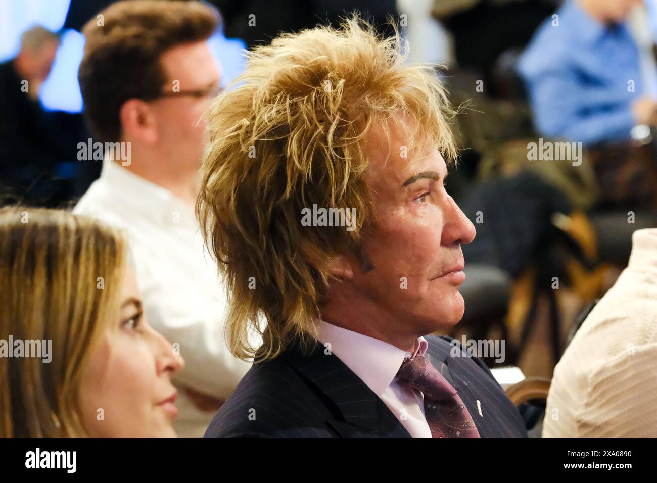 Londres, Royaume-Uni. 3 juin 2024. Charlie Mullins. Conférence de presse de la réforme au Royaume-Uni, Nigel Farage se tient à Clacton on Sea. Credit : Matthew Chattle/Alamy Live News Banque D'Images