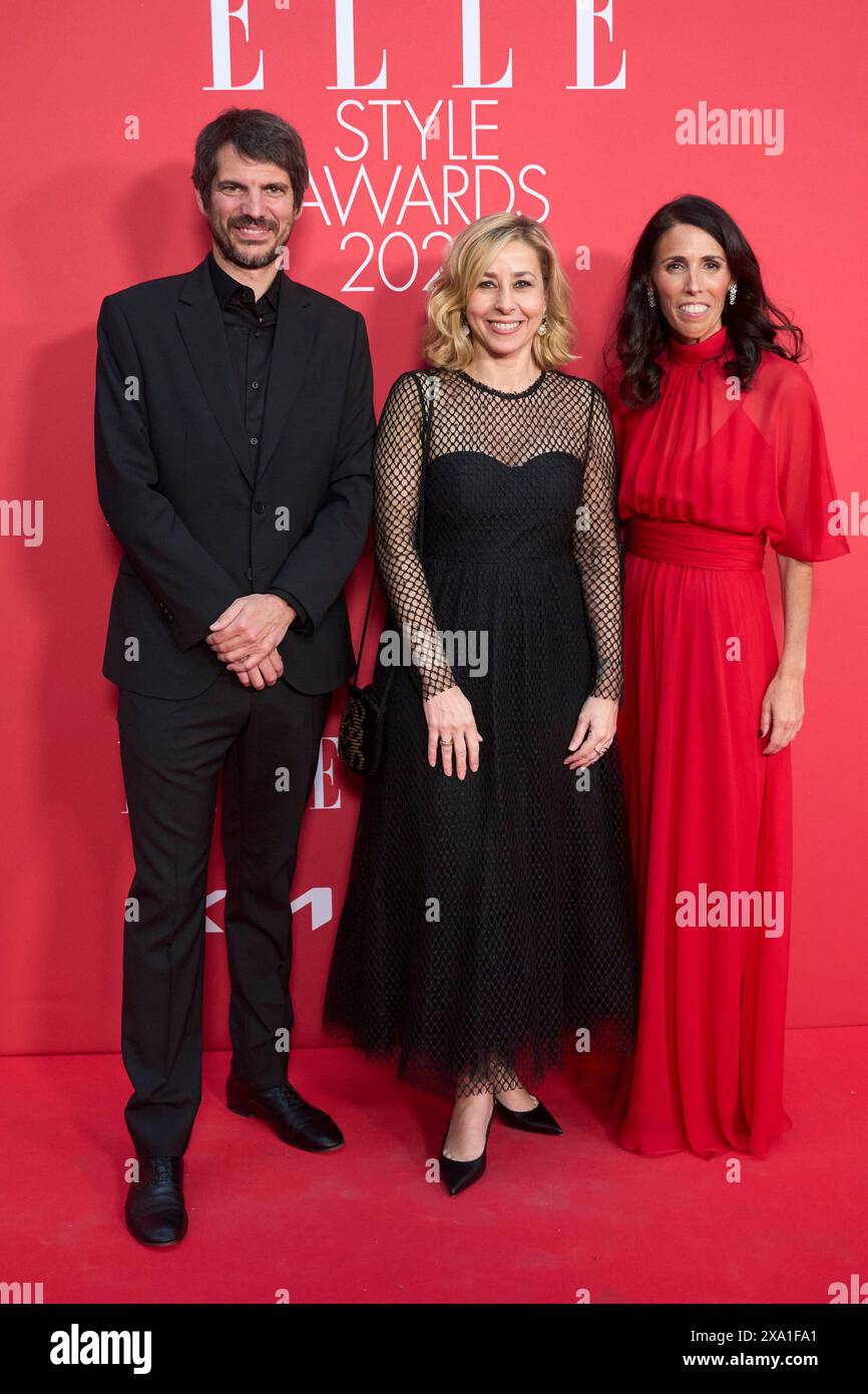 Madrid. Espagne. 20240603, Ernest Urtasun assiste au tapis rouge elle style Awards 2024 au Palacio de Cibeles le 3 juin 2024 à Madrid, Espagne crédit : MPG/Alamy Live News Banque D'Images