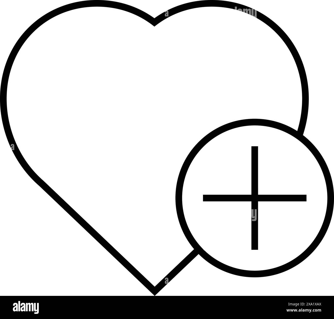 icône de l'ordinateur préféré, ajouter au site web favori et conception d'illustration d'application de jeu Illustration de Vecteur