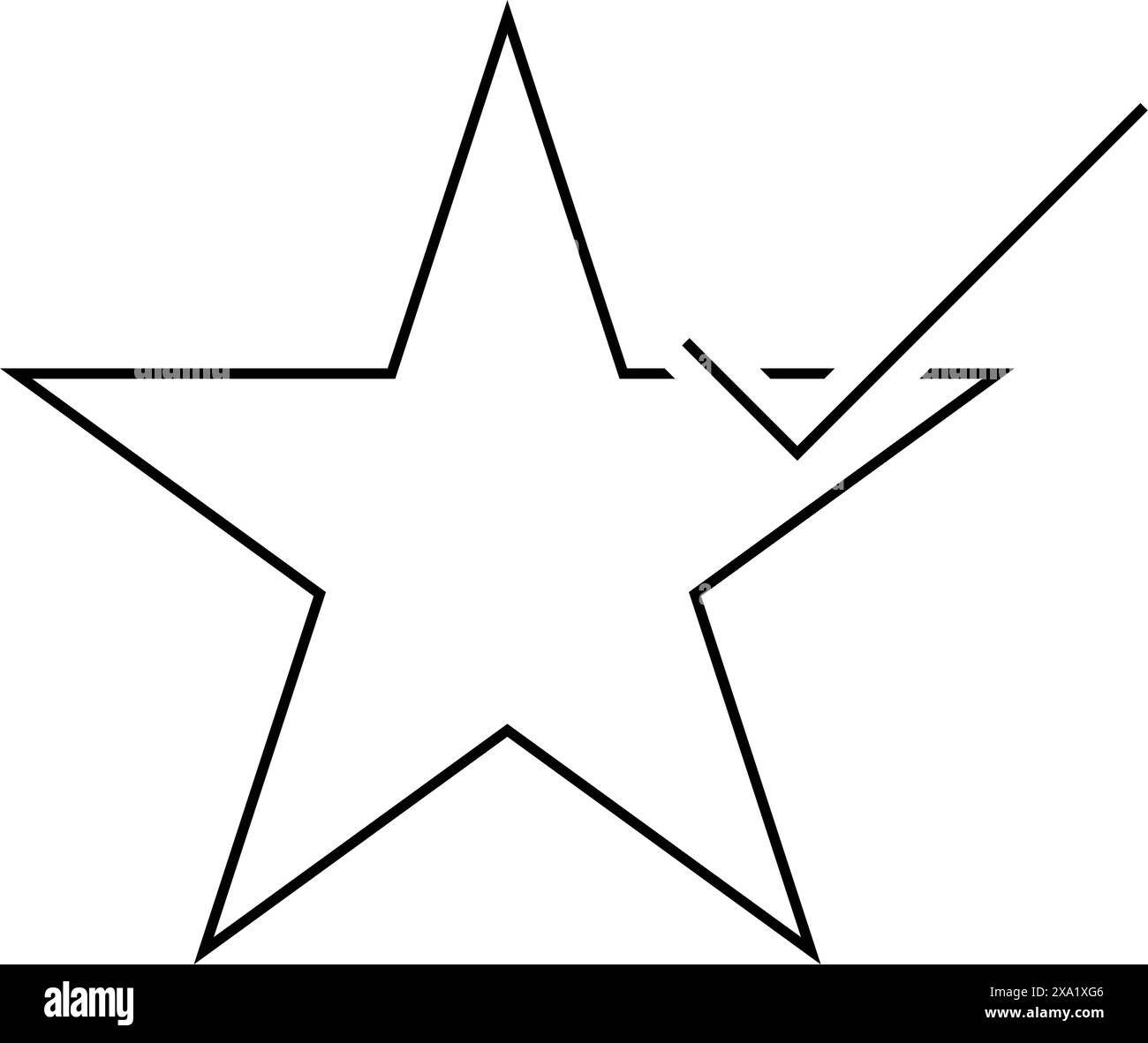 icône de l'ordinateur sfavorite, ajouter au site web favori et à l'illustration de l'application de jeu designi Illustration de Vecteur