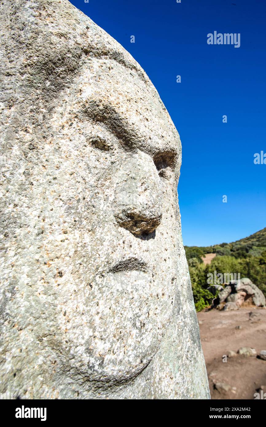 FRANCE. CORSE-DU-SUD (2A)VALLÉE DE TARAVO, SITE PRÉHISTORIQUE DE FILITOSA INSCRIT AU PATRIMOINE MONDIAL DE L'UNESCO. HABITÉ DEPUIS LA PÉRIODE NÉOLITHIQUE (6 Banque D'Images