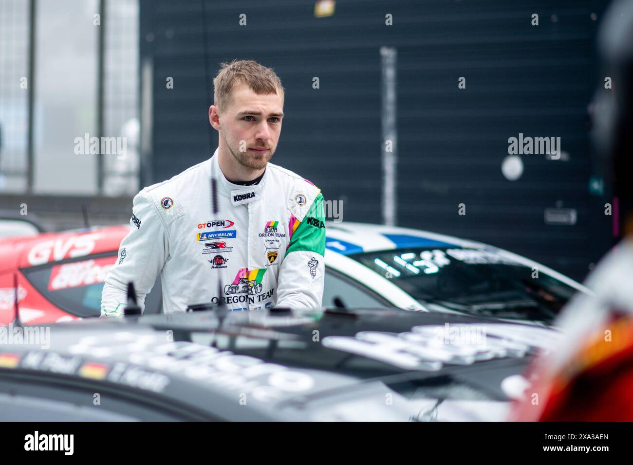 Maximilian Paul (Konrad Motorsport GmbH, Lamborghini Huracan GT3, SP9, #07), GER, 52. ADAC Ravenol 24h Nuerburgring, 24 Stunden Rennen, 02.06.2024 Foto : Eibner-Pressefoto/Michael Memmler Banque D'Images