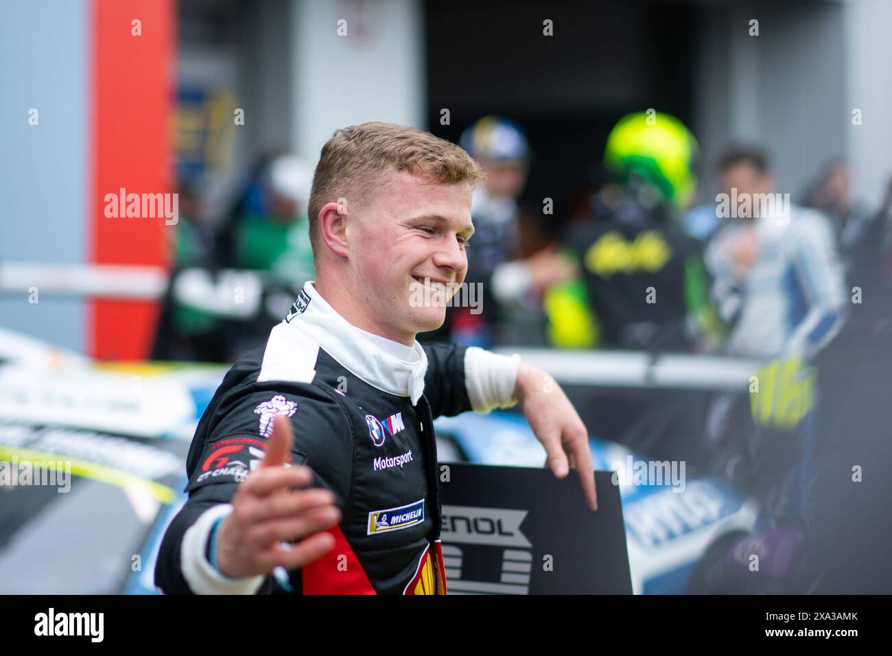 Daniel Harper (BMW M Team RMG, BMW M4 GT3, SP9, #72), GER, 52. ADAC Ravenol 24h Nuerburgring, 24 Stunden Rennen, 02.06.2024 Foto : Eibner-Pressefoto/Michael Memmler Banque D'Images