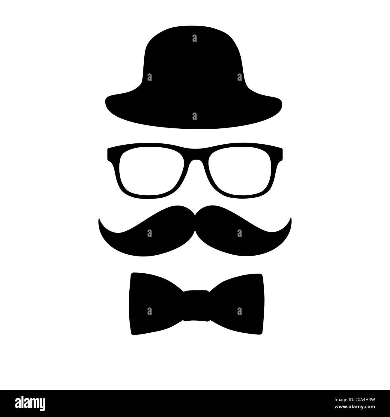 Motif moustache hipster de la fête des pères ou du petit homme. Cadeaux et faveurs sur le thème de la moustache pour la fête de votre petit homme frashing. Illustration vectorielle Illustration de Vecteur