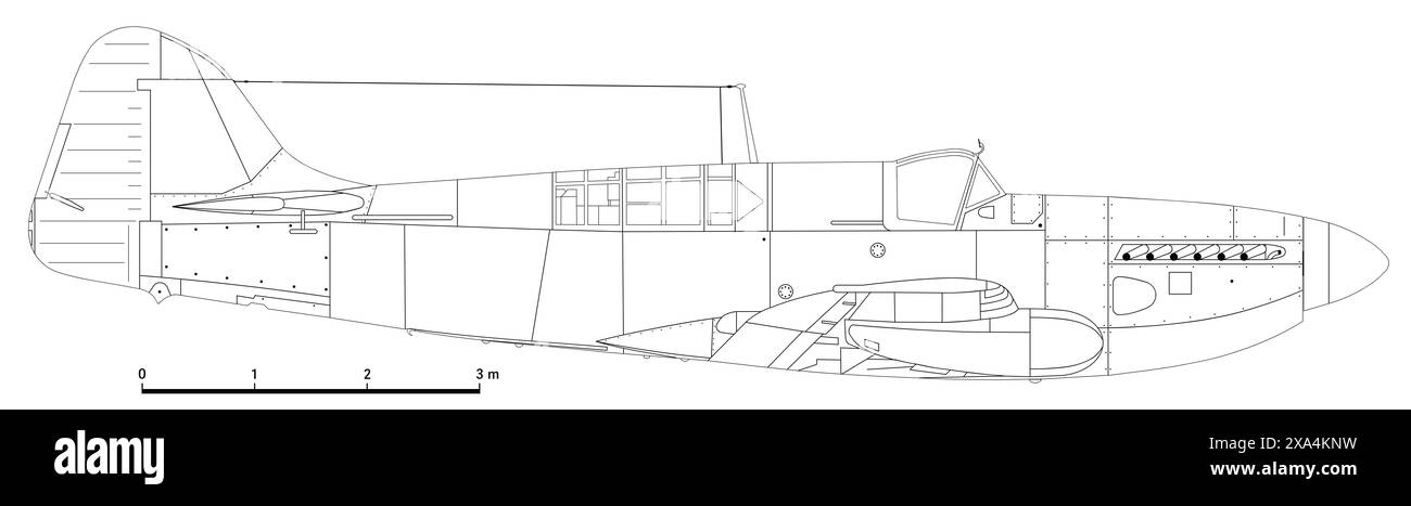 Fairey Firefly Mk 6 Banque D'Images