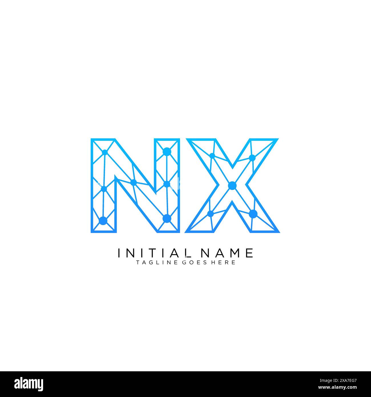 Symbole nx Banque d'images vectorielles - Alamy