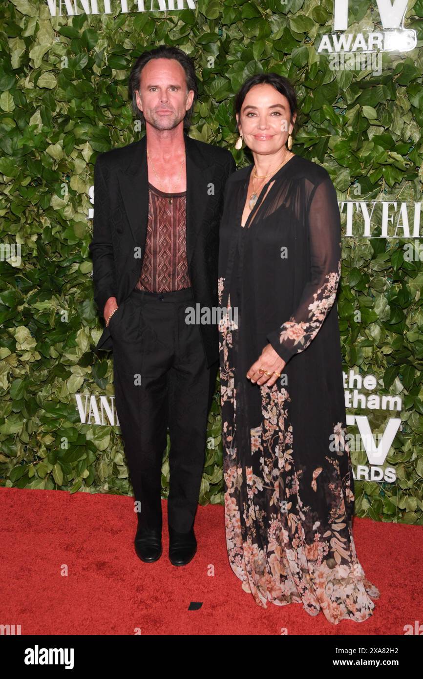 New York, États-Unis. 04 juin 2024. Walton Goggins et Nadia Conners assistent aux Gotham TV Awards à Cipriani Broadway à New York, NY, le 4 juin 2024. (Photo par Efren Landaos/Sipa USA) crédit : Sipa USA/Alamy Live News Banque D'Images