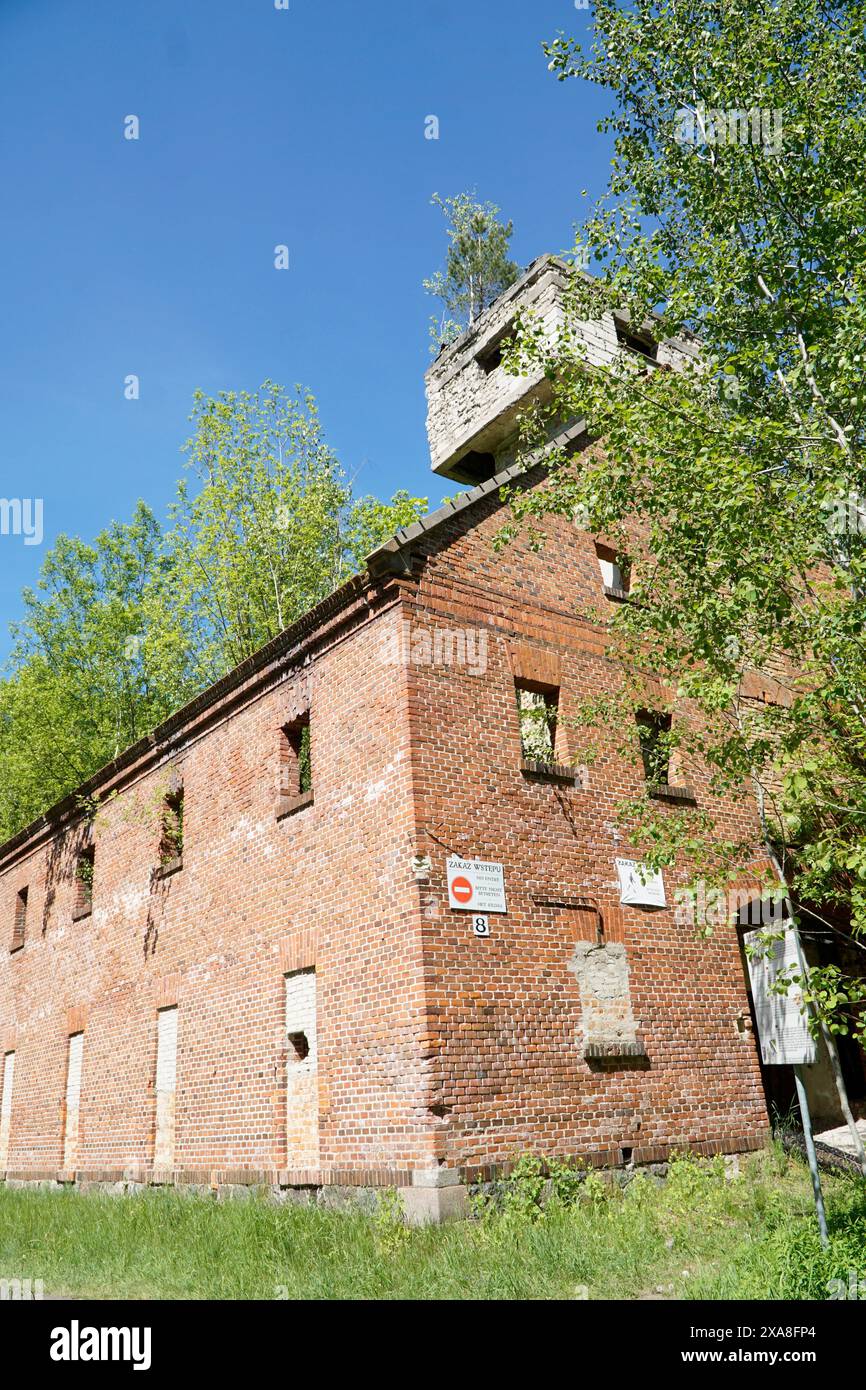 Gizycko, Pologne - 13 mai 2024 - ancienne forteresse de Boyen prussienne Banque D'Images