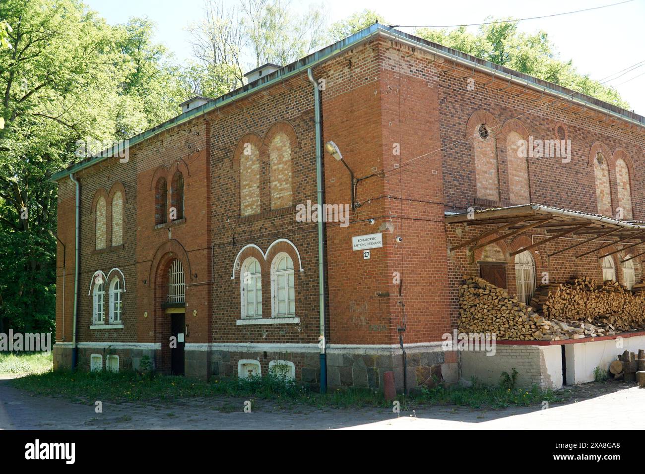 Gizycko, Pologne - 13 mai 2024 - ancienne forteresse de Boyen prussienne Banque D'Images