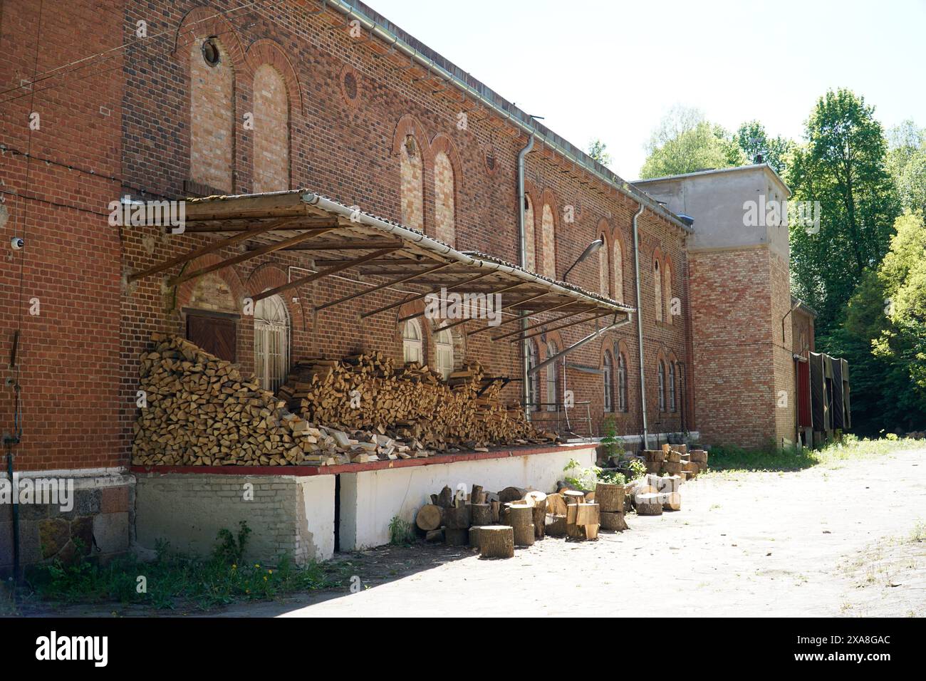 Gizycko, Pologne - 13 mai 2024 - ancienne forteresse de Boyen prussienne Banque D'Images