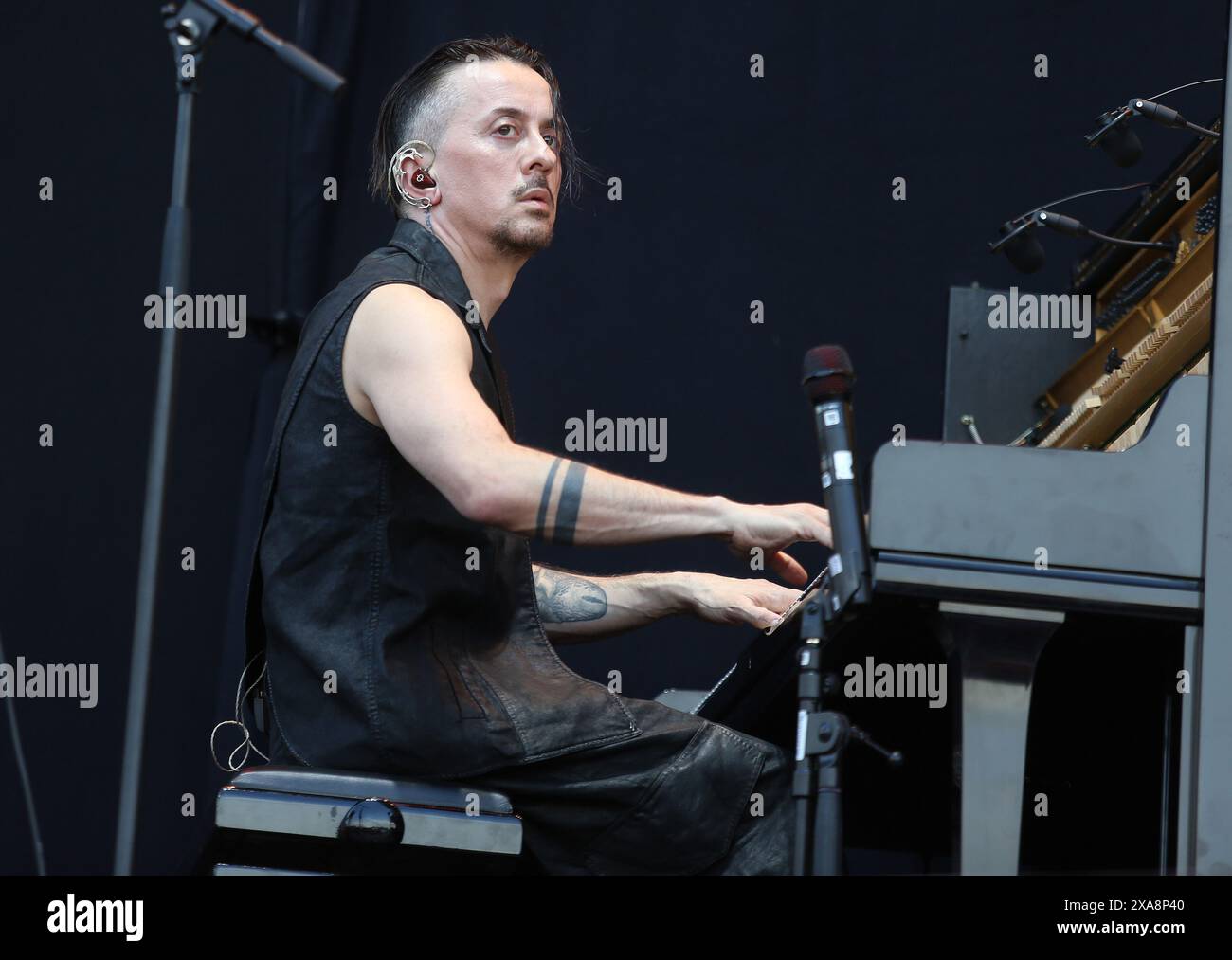 Milan, IT. 04 juin 2024. Dardust en concert à l'hippodrome de la Maura à Milan crédit : Agence photo indépendante/Alamy Live News Banque D'Images