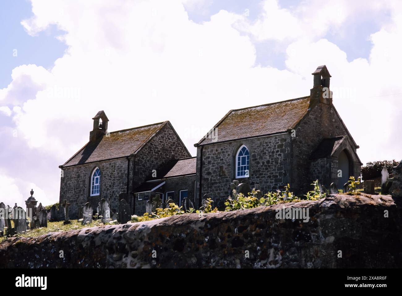 Barnoon Chapel, composé Ives, Cornwall, England, UK, 2024 Banque D'Images