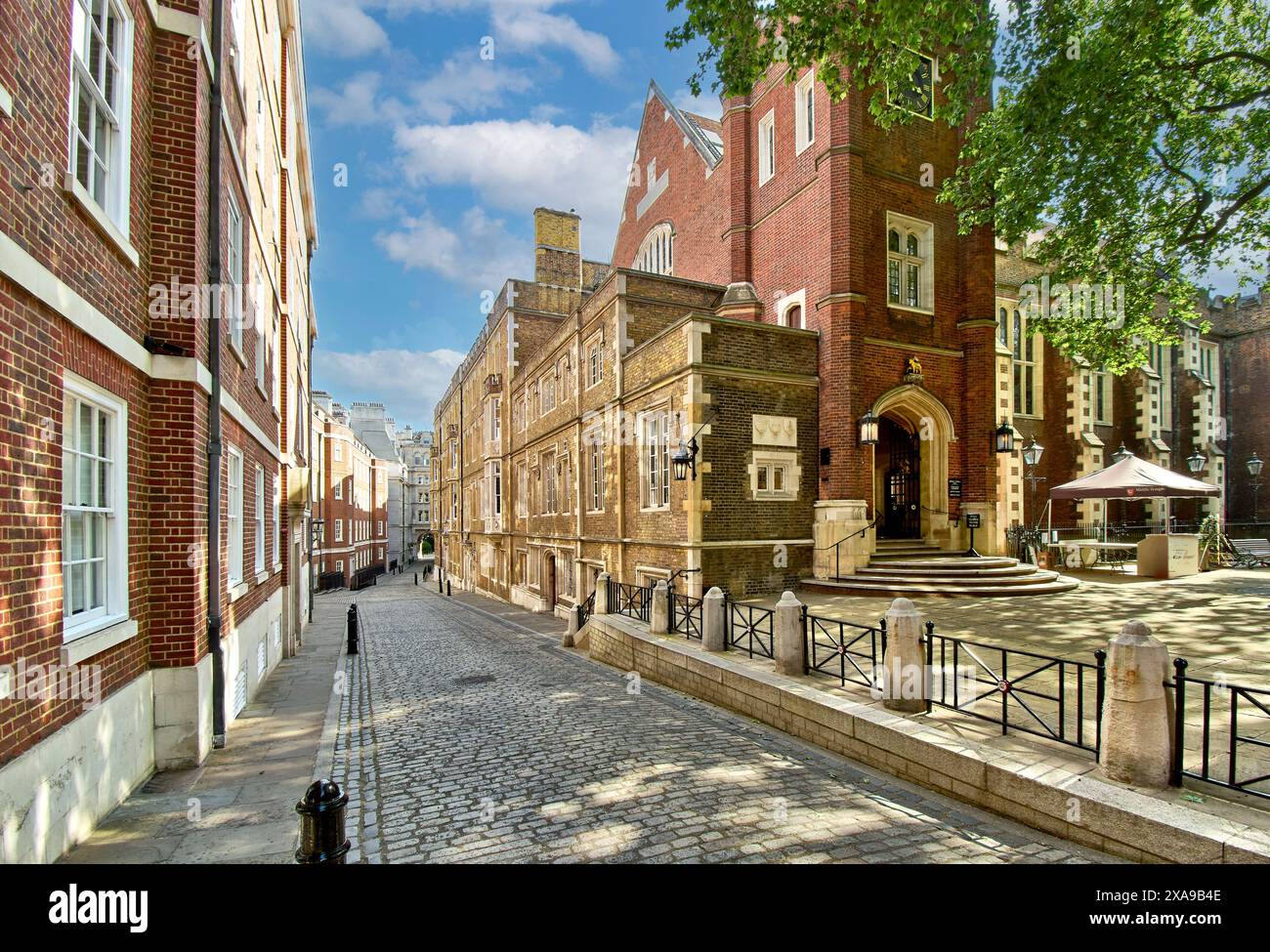 Middle Temple Inns of court Londres Middle Temple Hall and Lane Banque D'Images